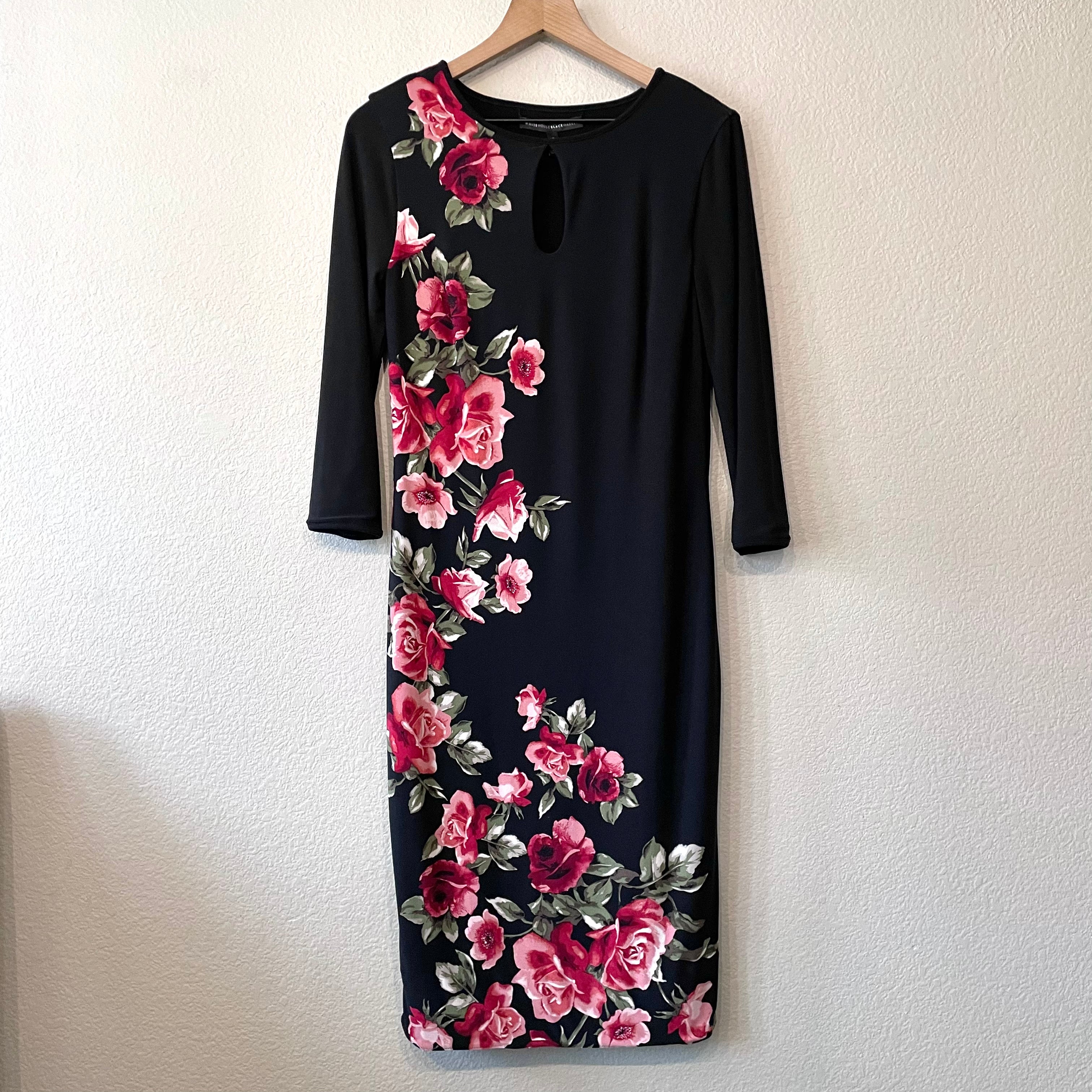 Reversible Floral Sheath Dress