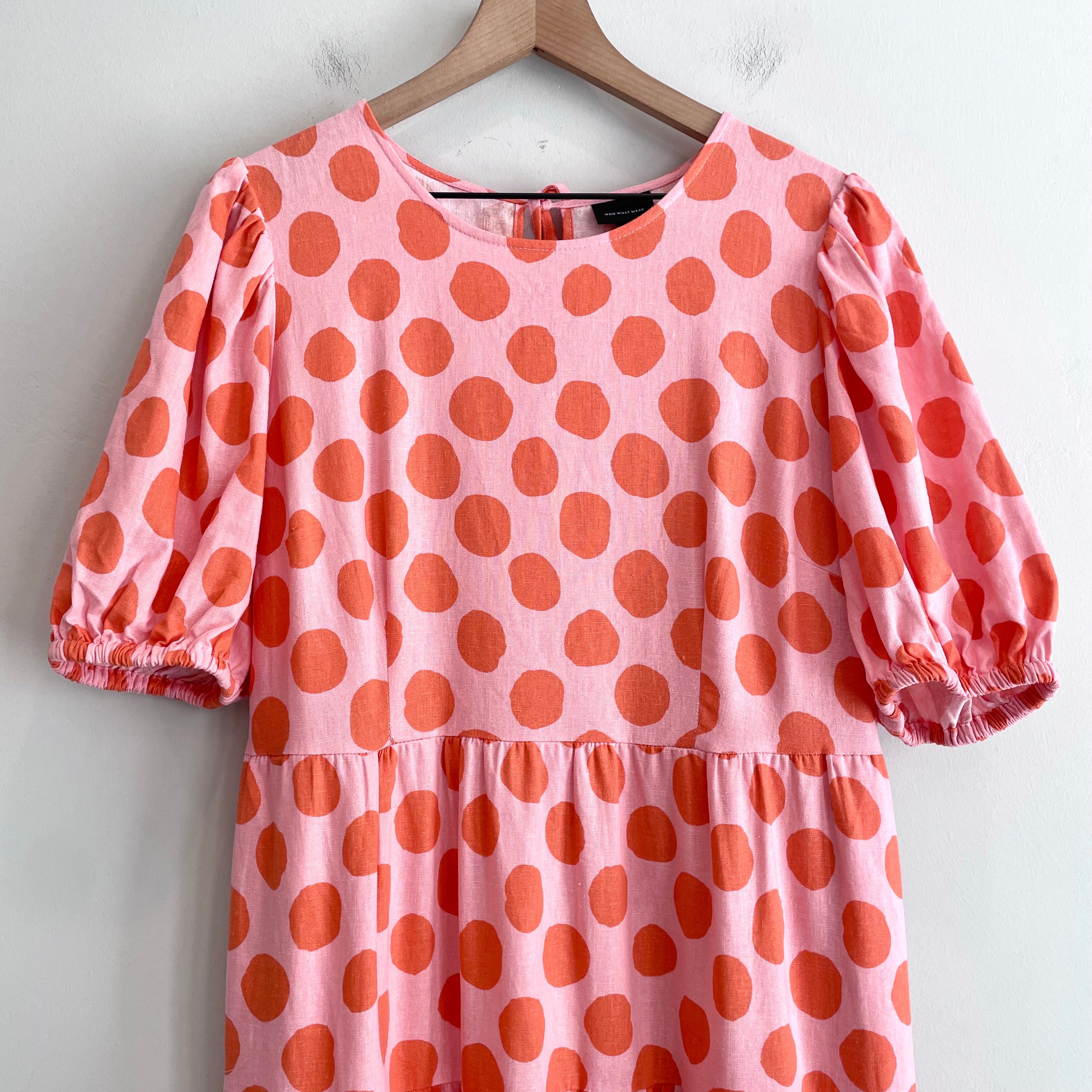 Polka Dot Maxi Dress