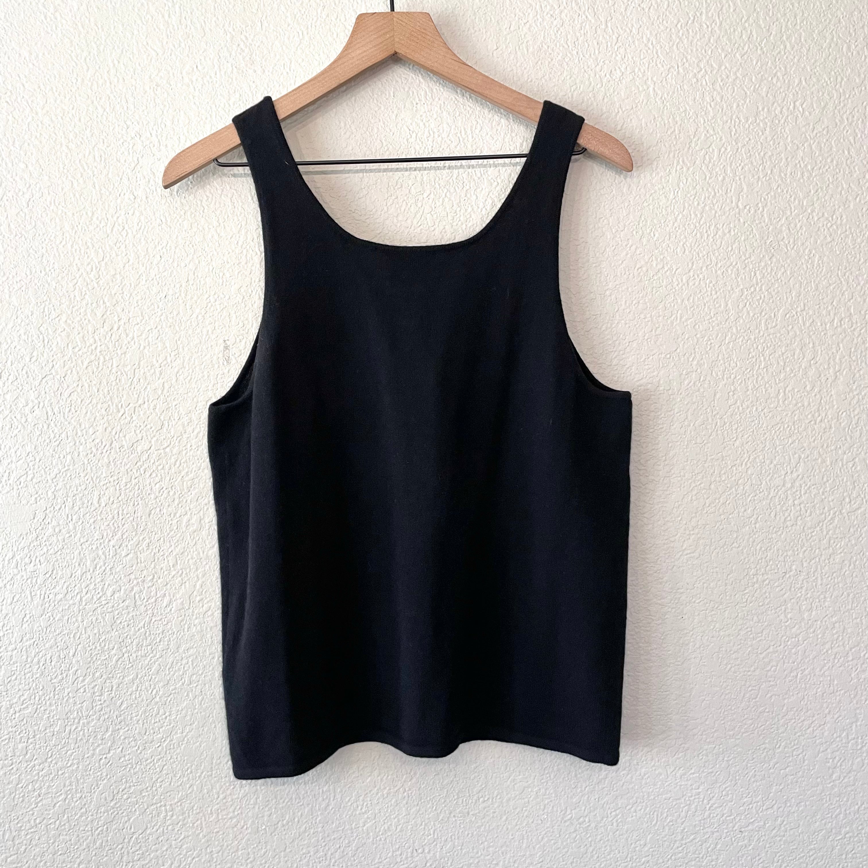 Cashmere Tank Top Sweater