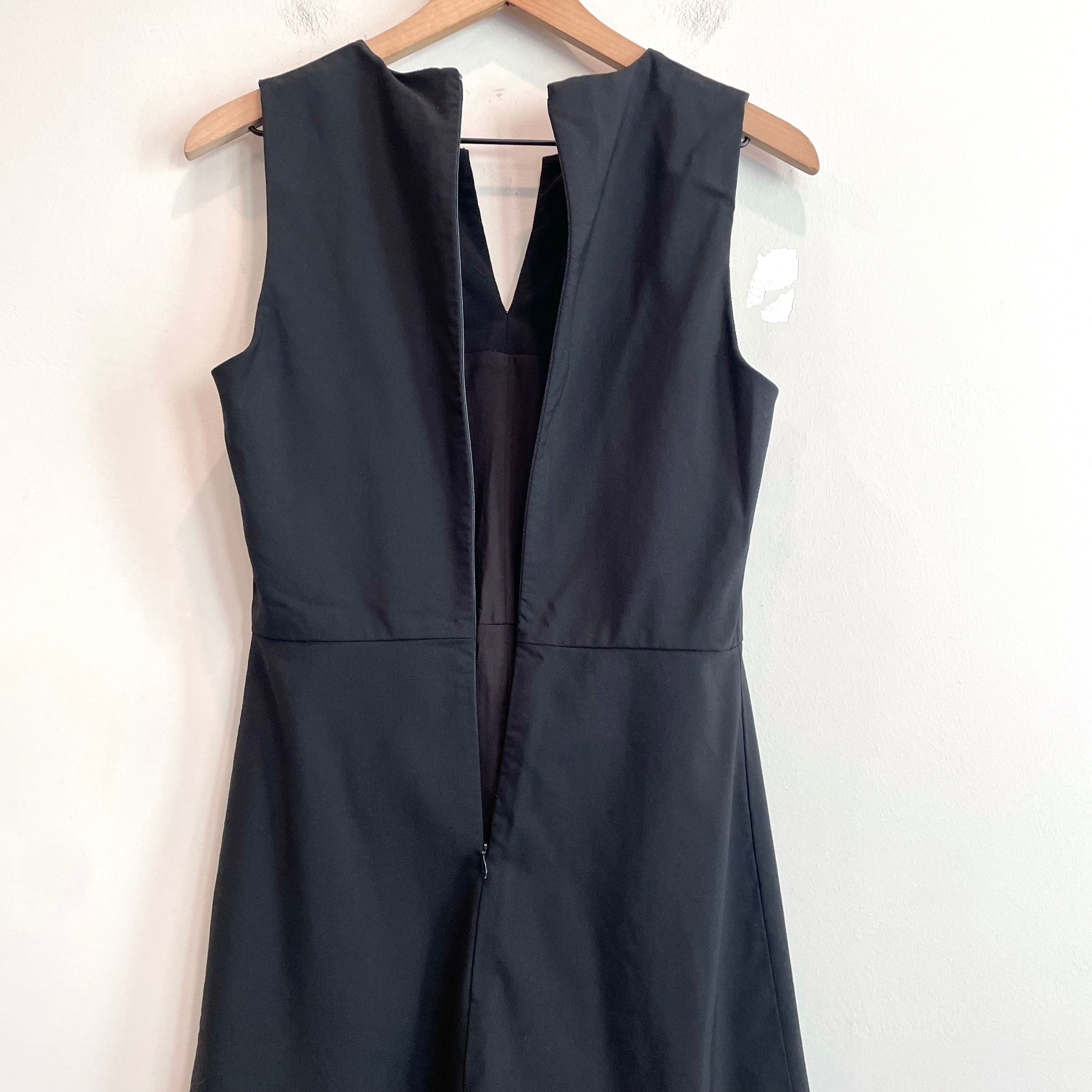 Sleeveless Wool Stretch Dress