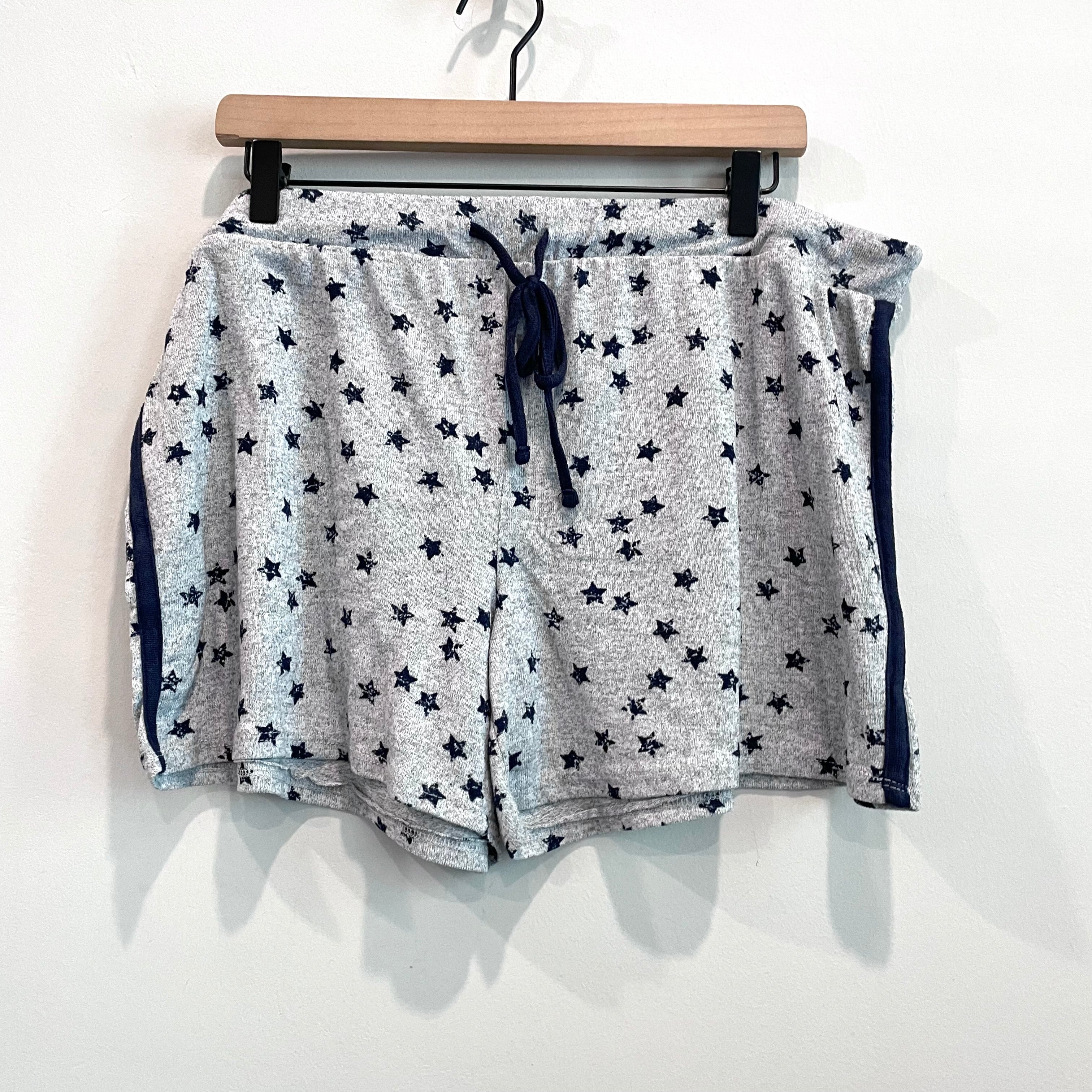 Star Print Tank Top Shorts 2PC PJ Set