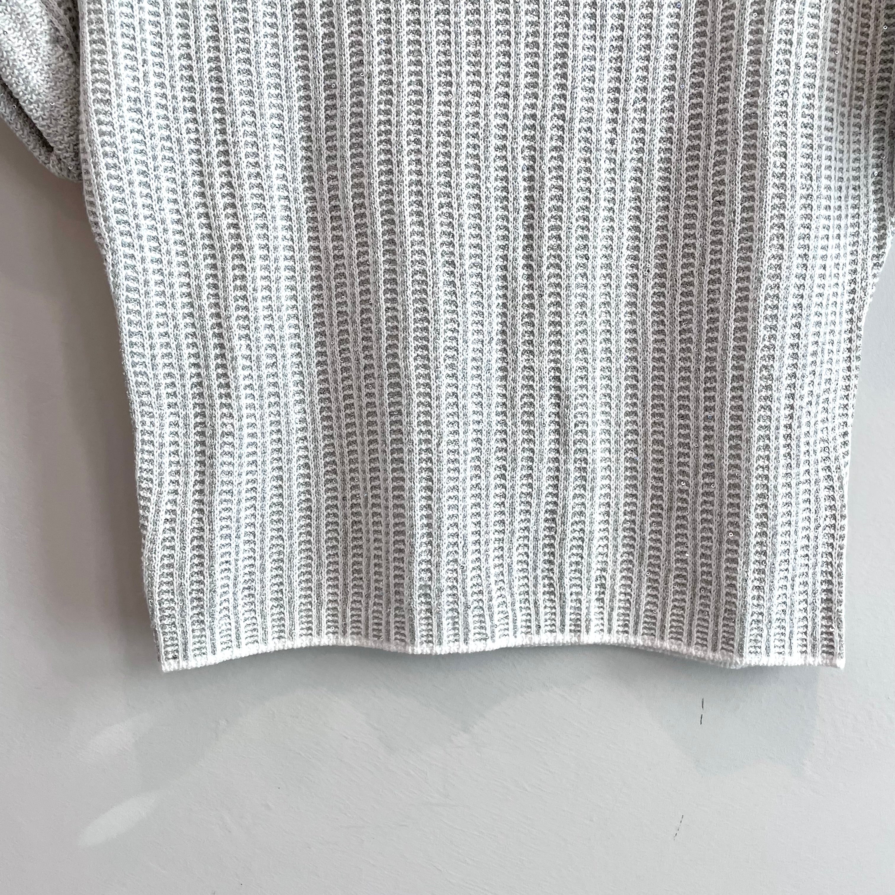 Sequin Knit Sweater