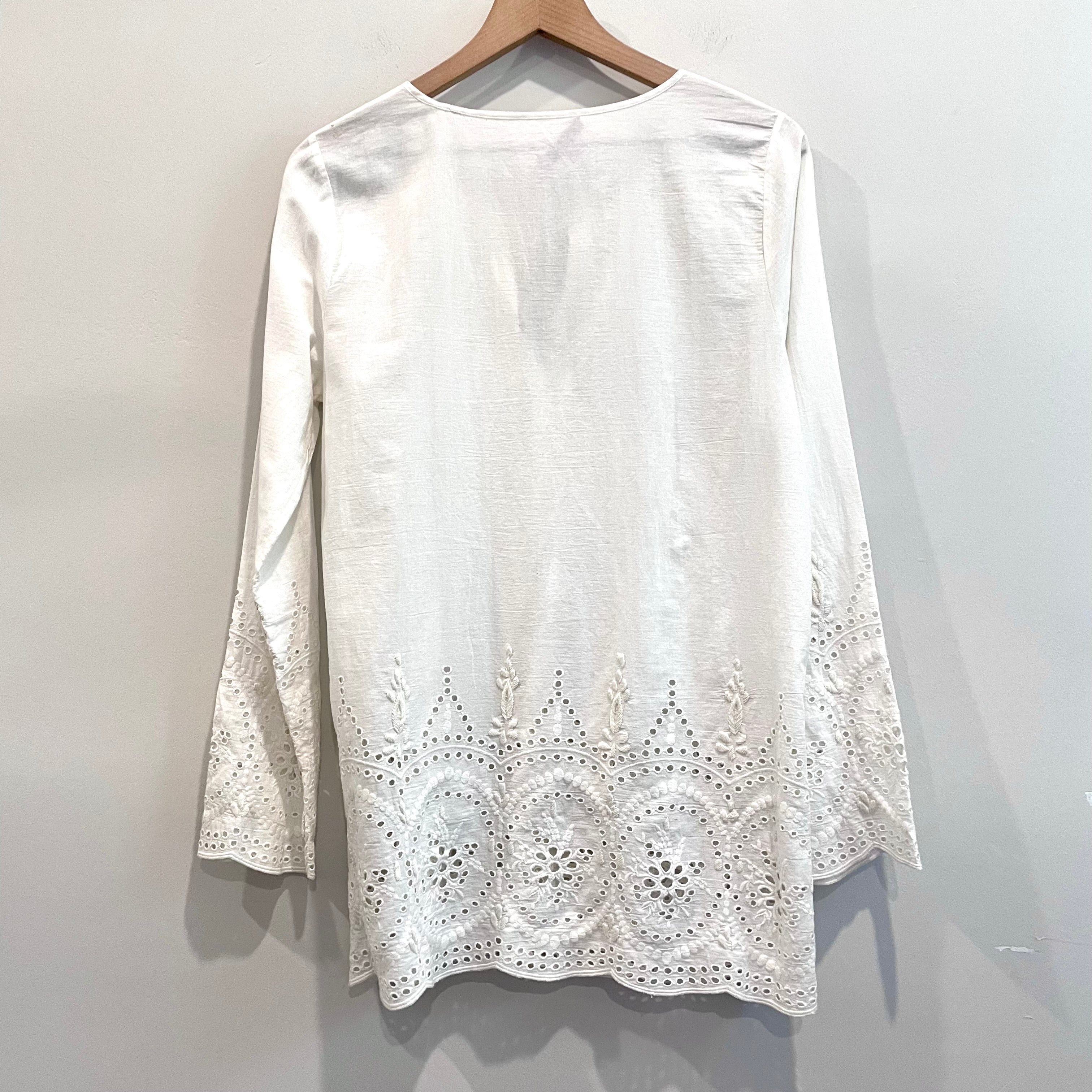 Eyelet Embroidered Tunic