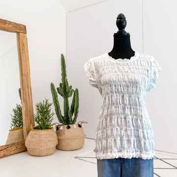 Scrunch Short Sleeve Top