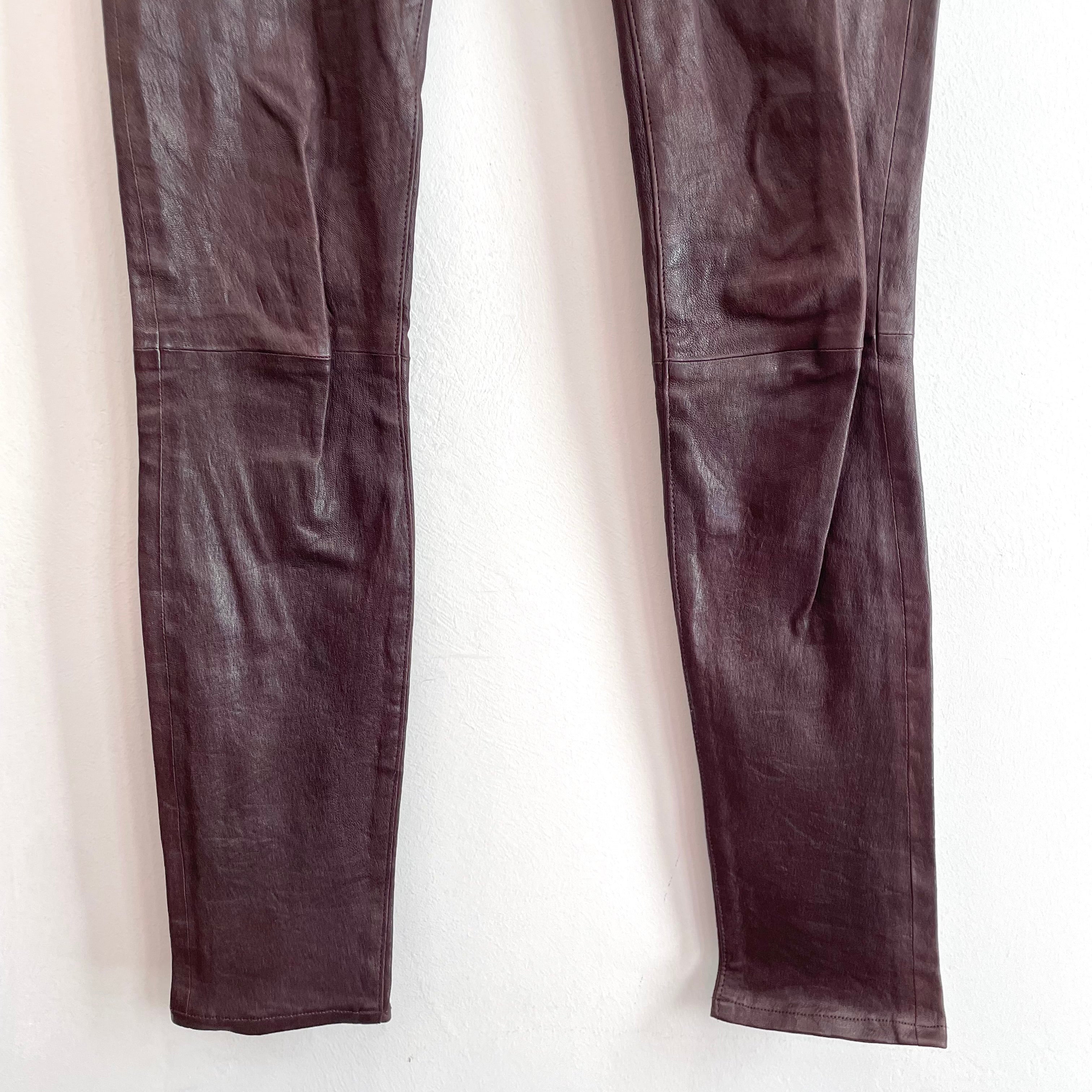 Leather Skinny Pants