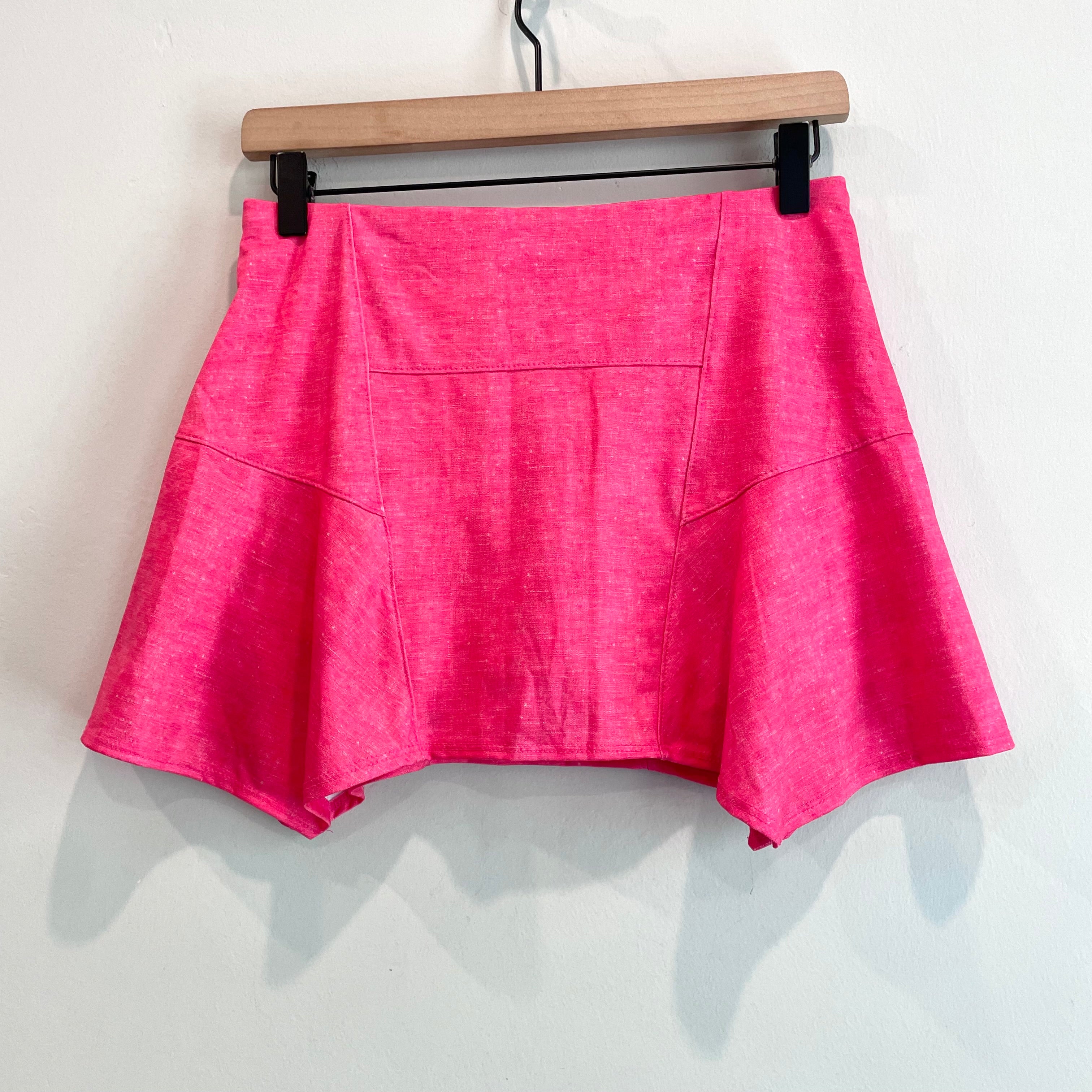 Asymmetrical Hem Skort