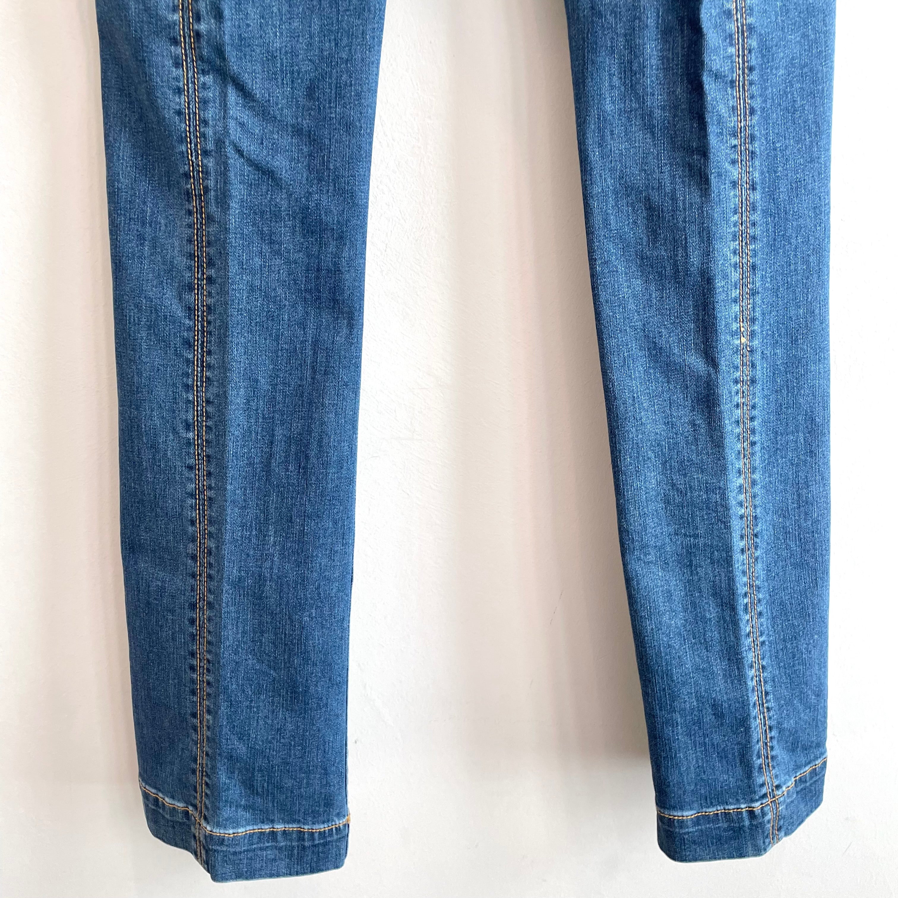 Front Seam Bootcut Jeans