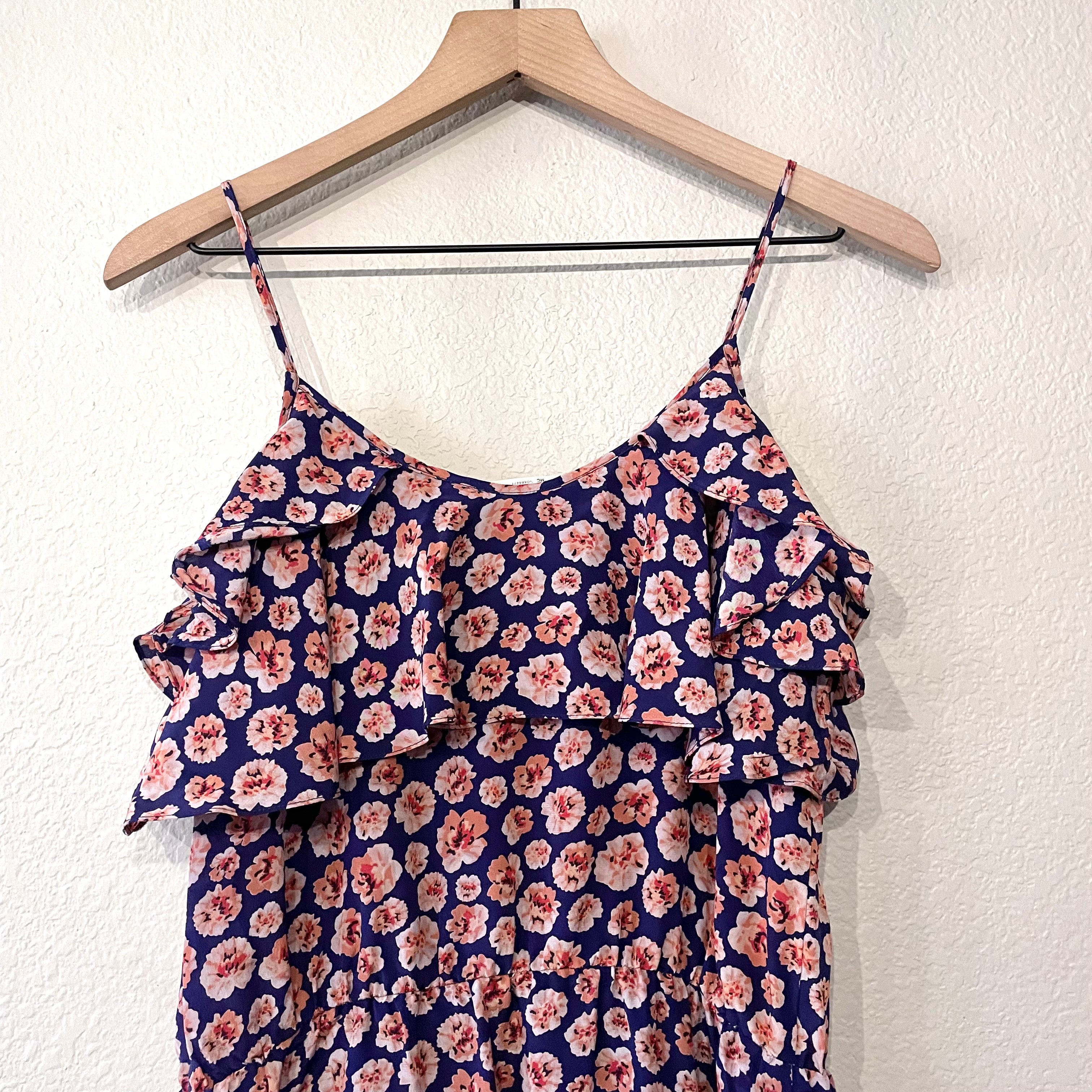 Floral Silk Dress