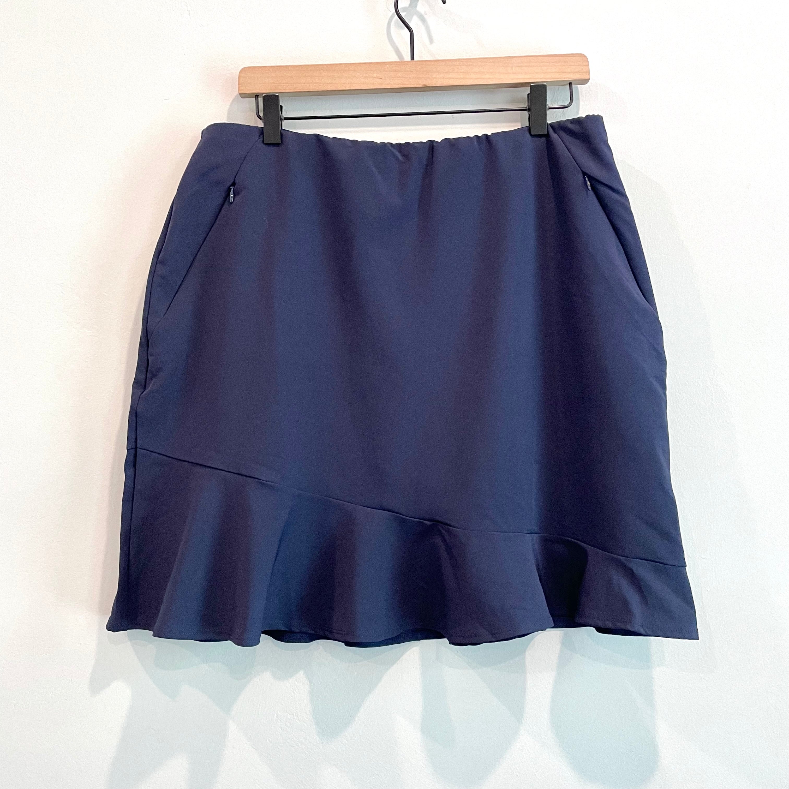 Ruffle Hem Skort