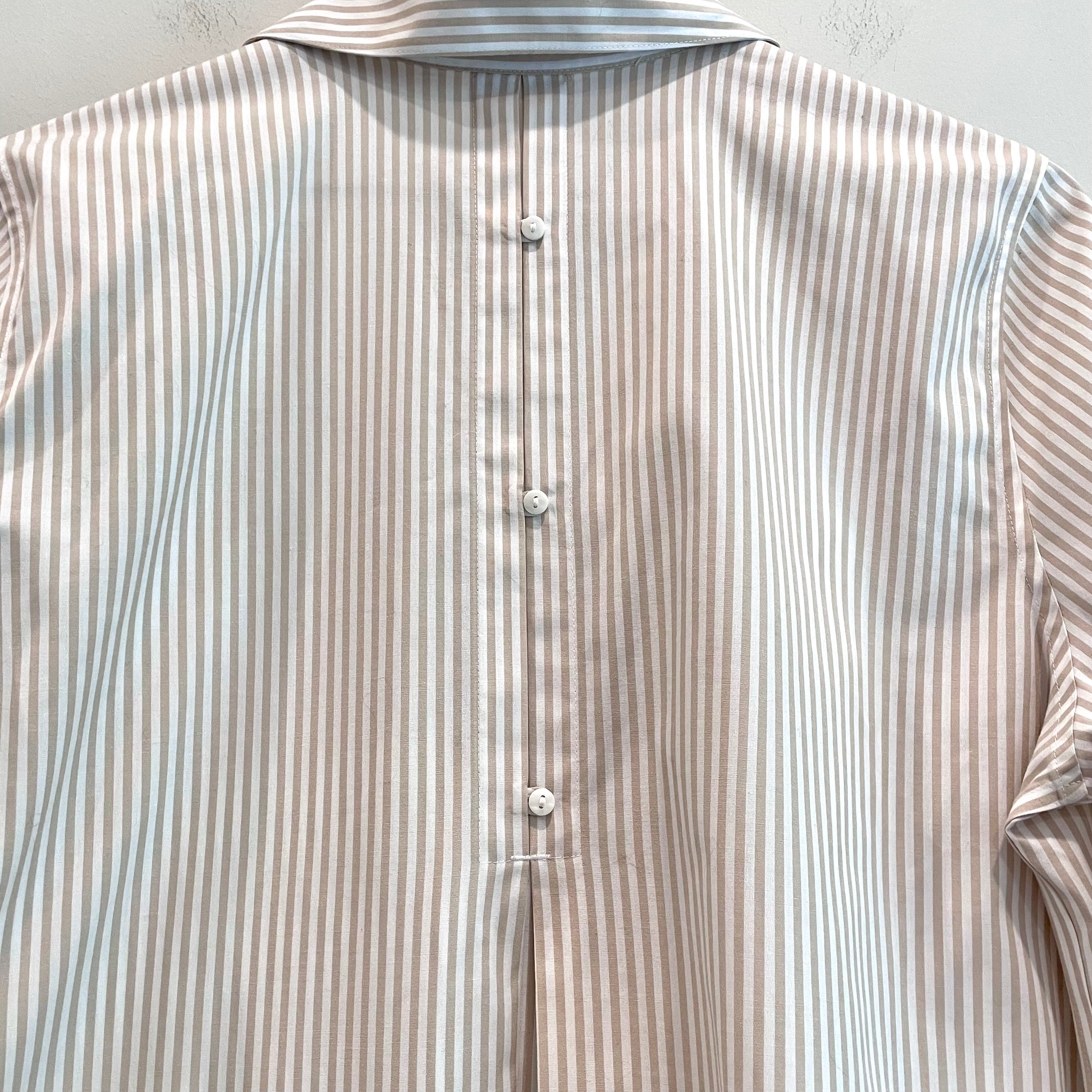 Striped Button Back Shirt