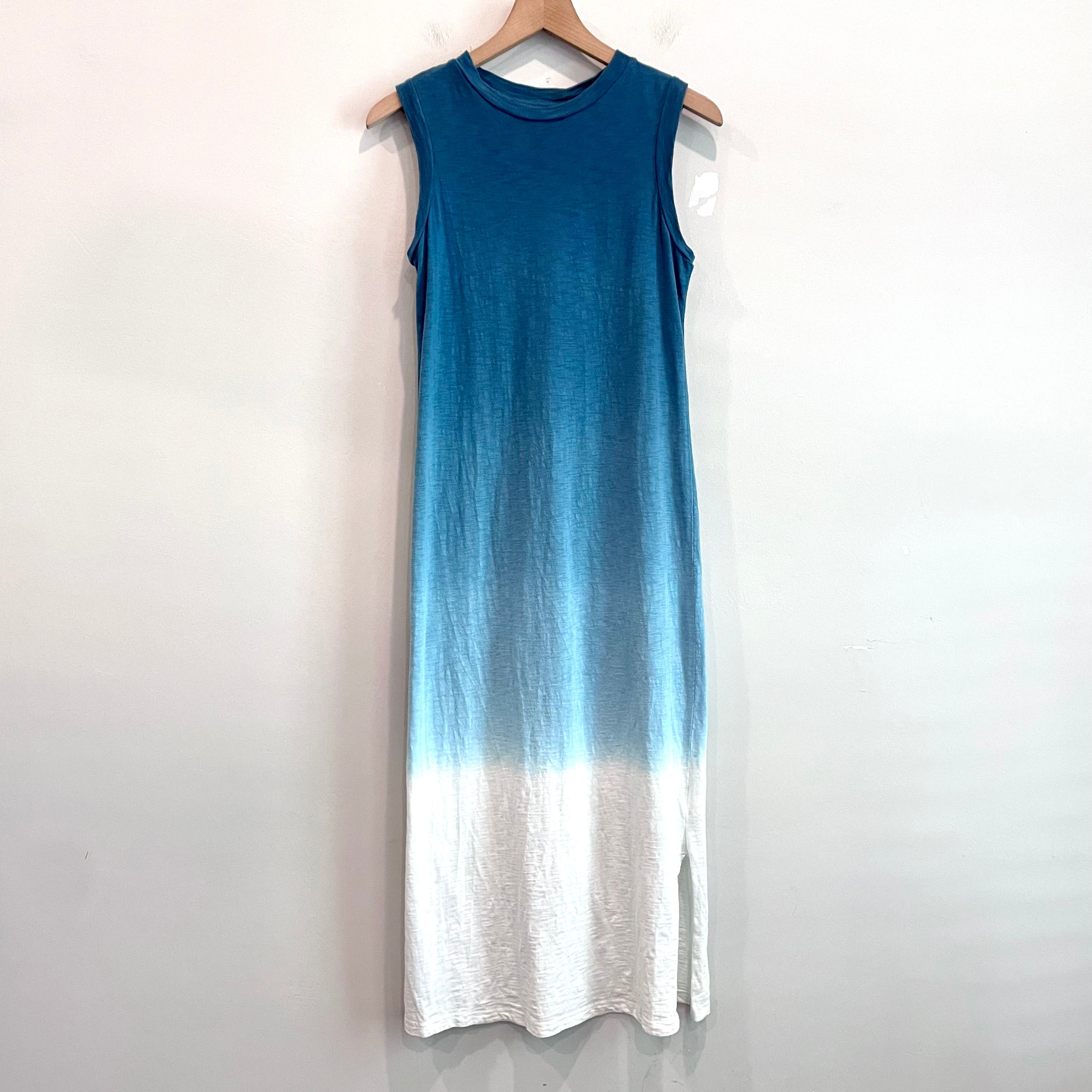 Sleeveless Ombré Midi Dress