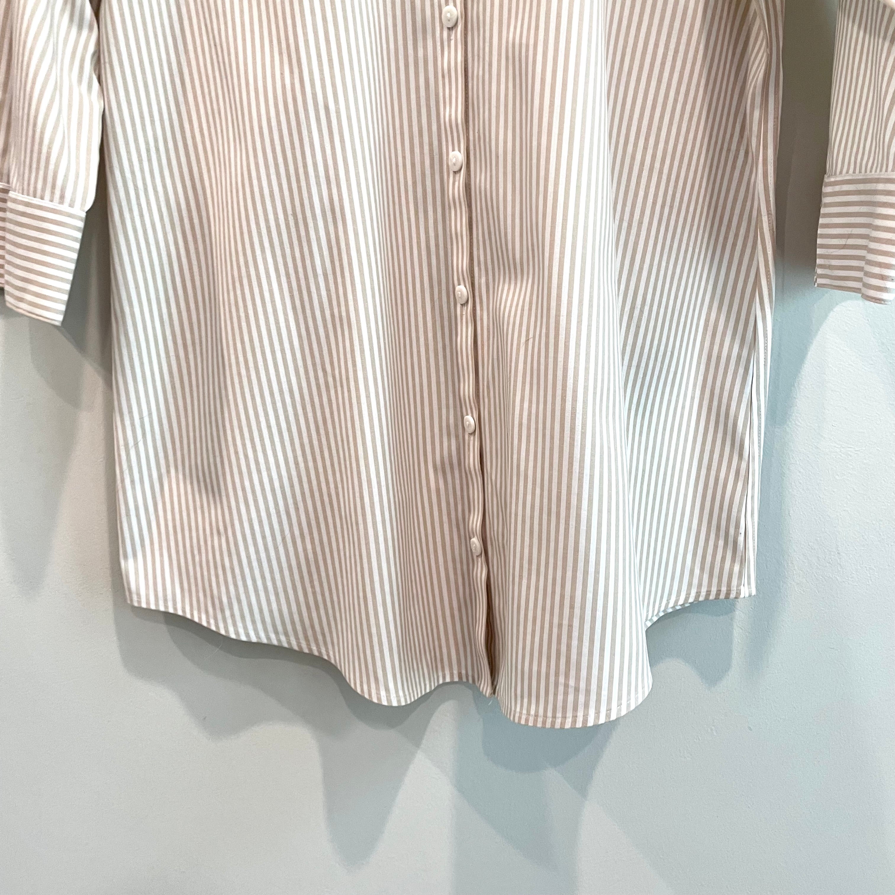 Striped Button Back Shirt