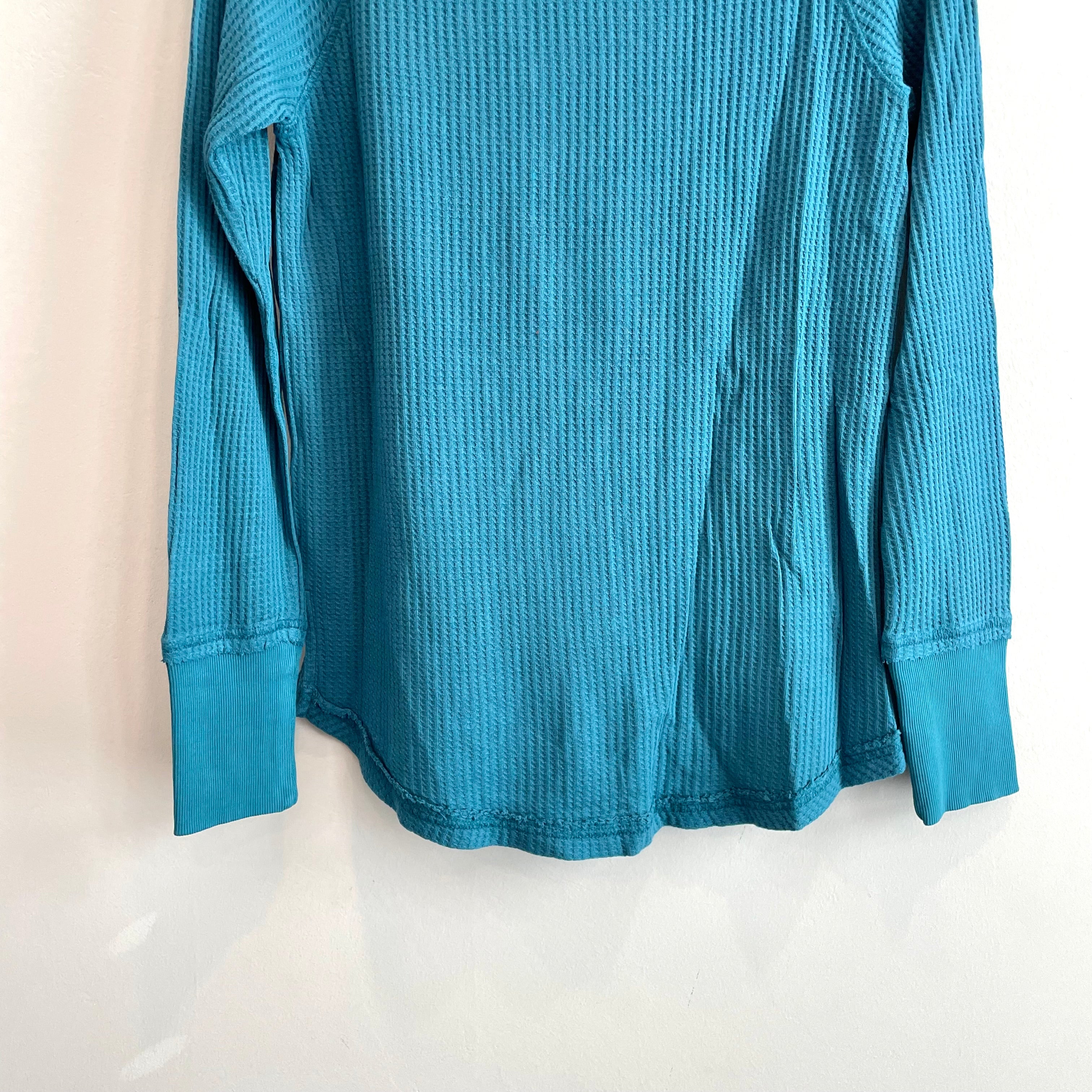 Thermal Cowl Neck Sweater