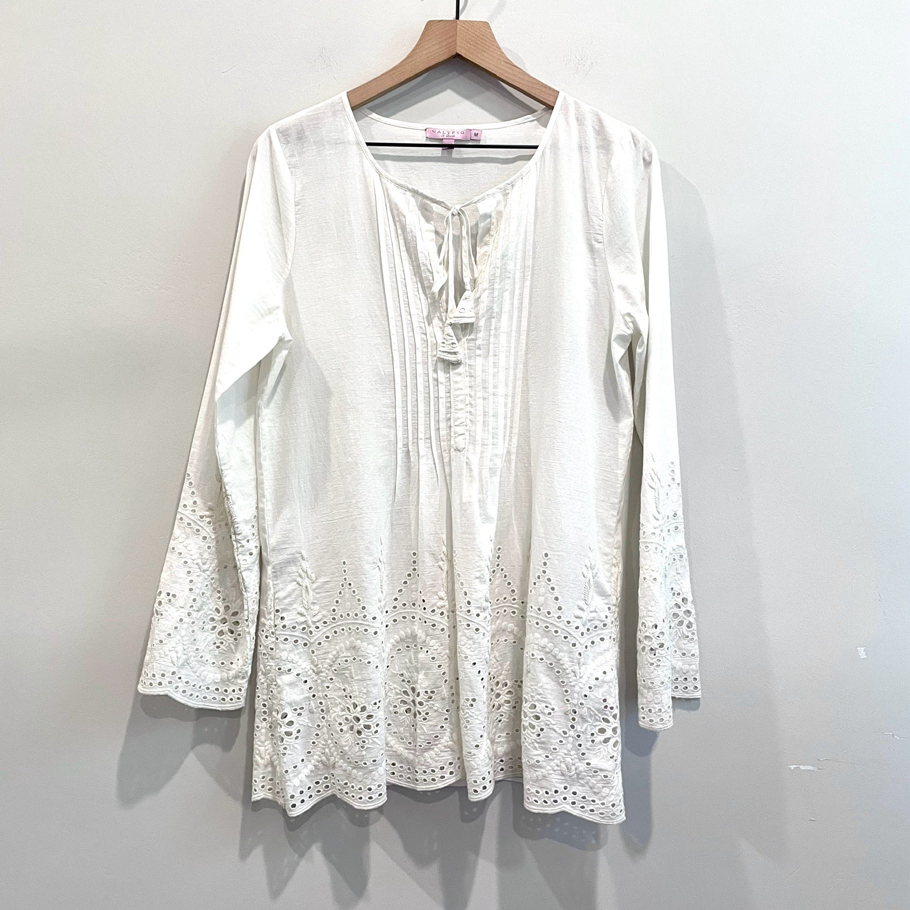 Eyelet Embroidered Tunic