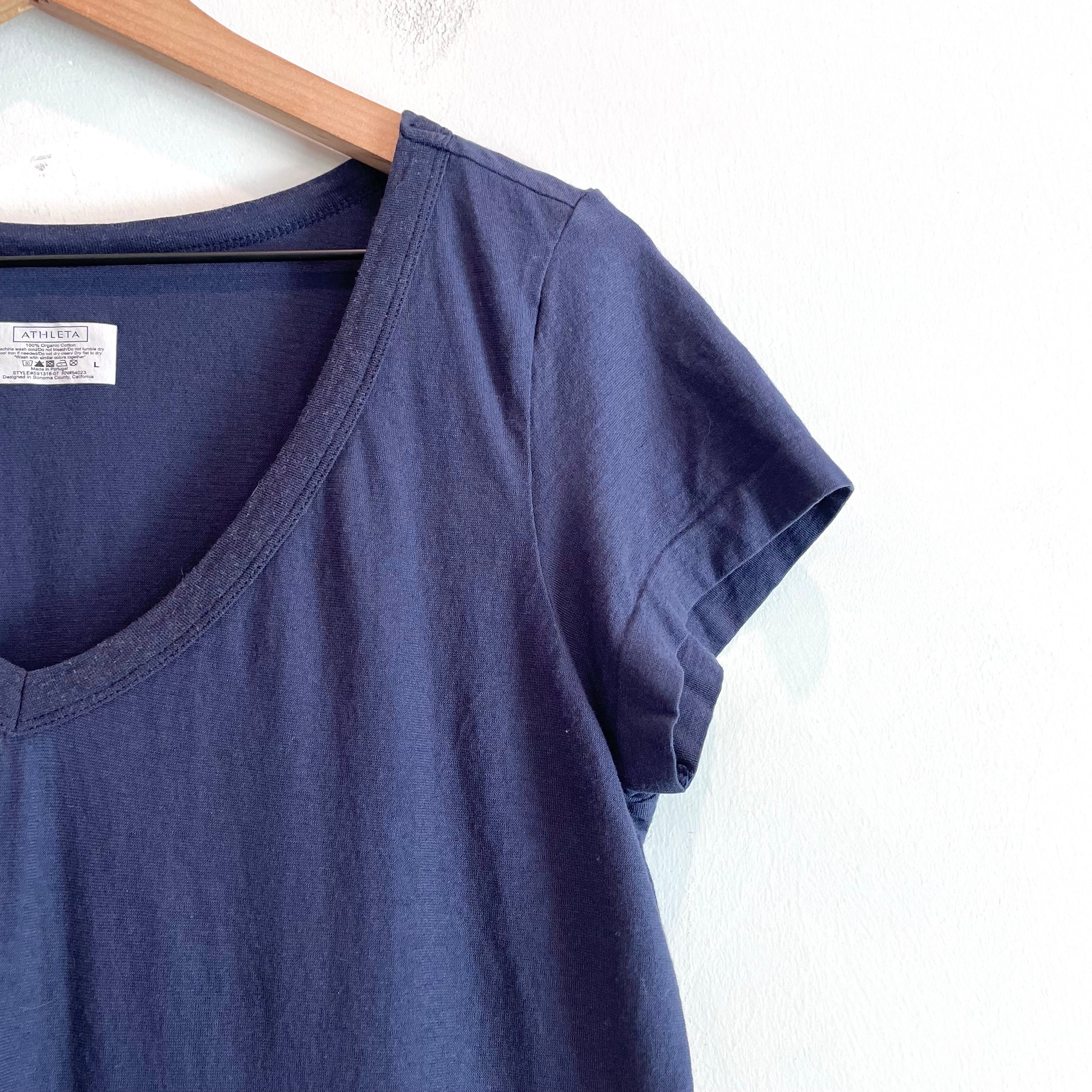 V-Neck Short Sleeve Tee