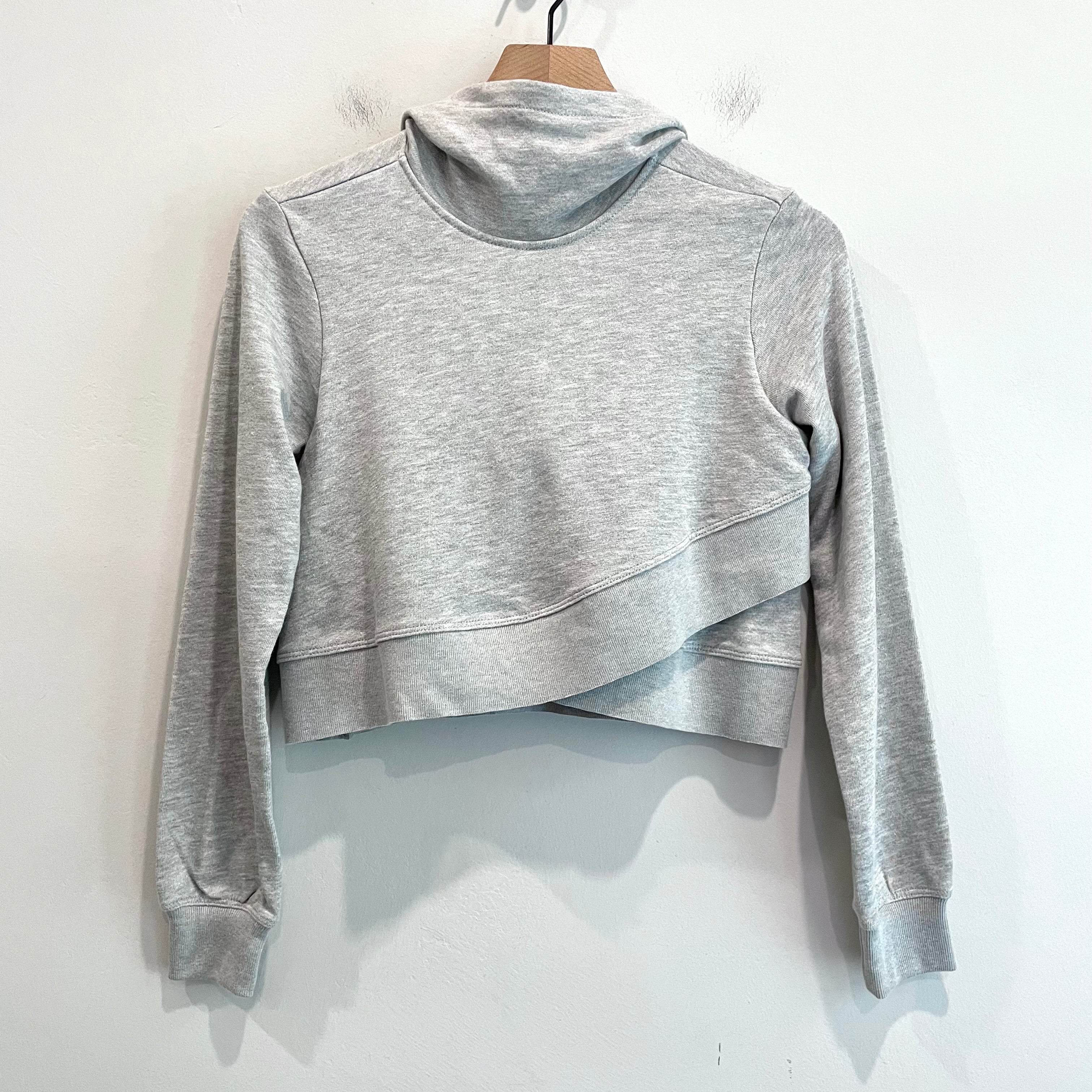 Cropped Hooded Sweatshirt