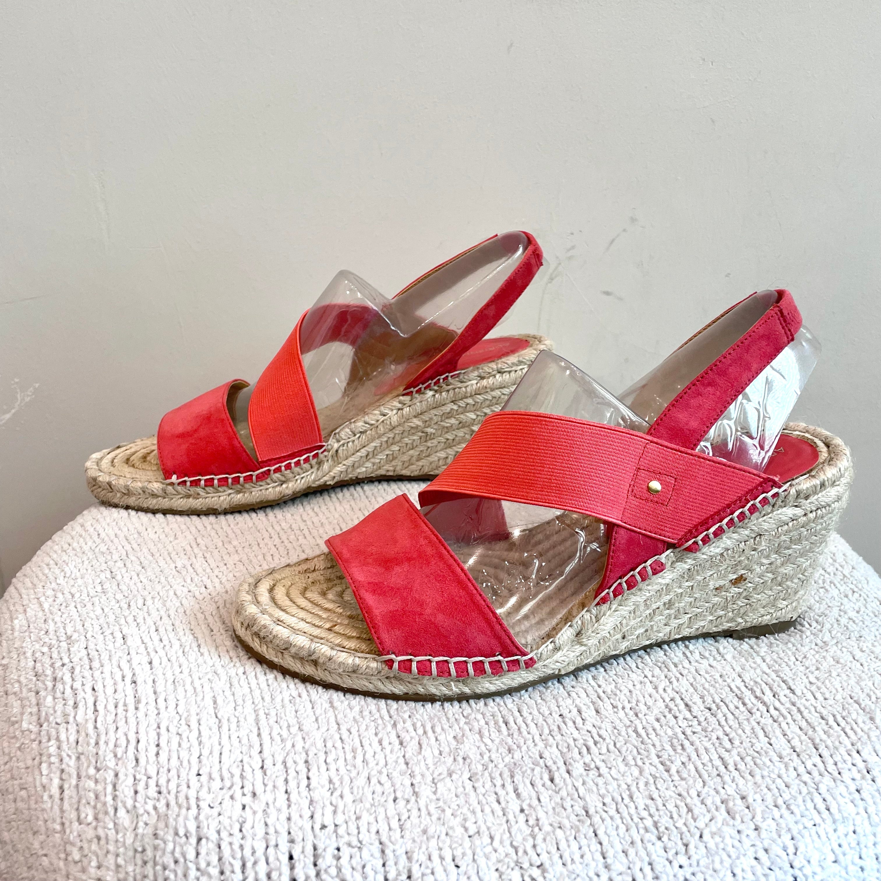 Espadrille Wedge Heel Sandals