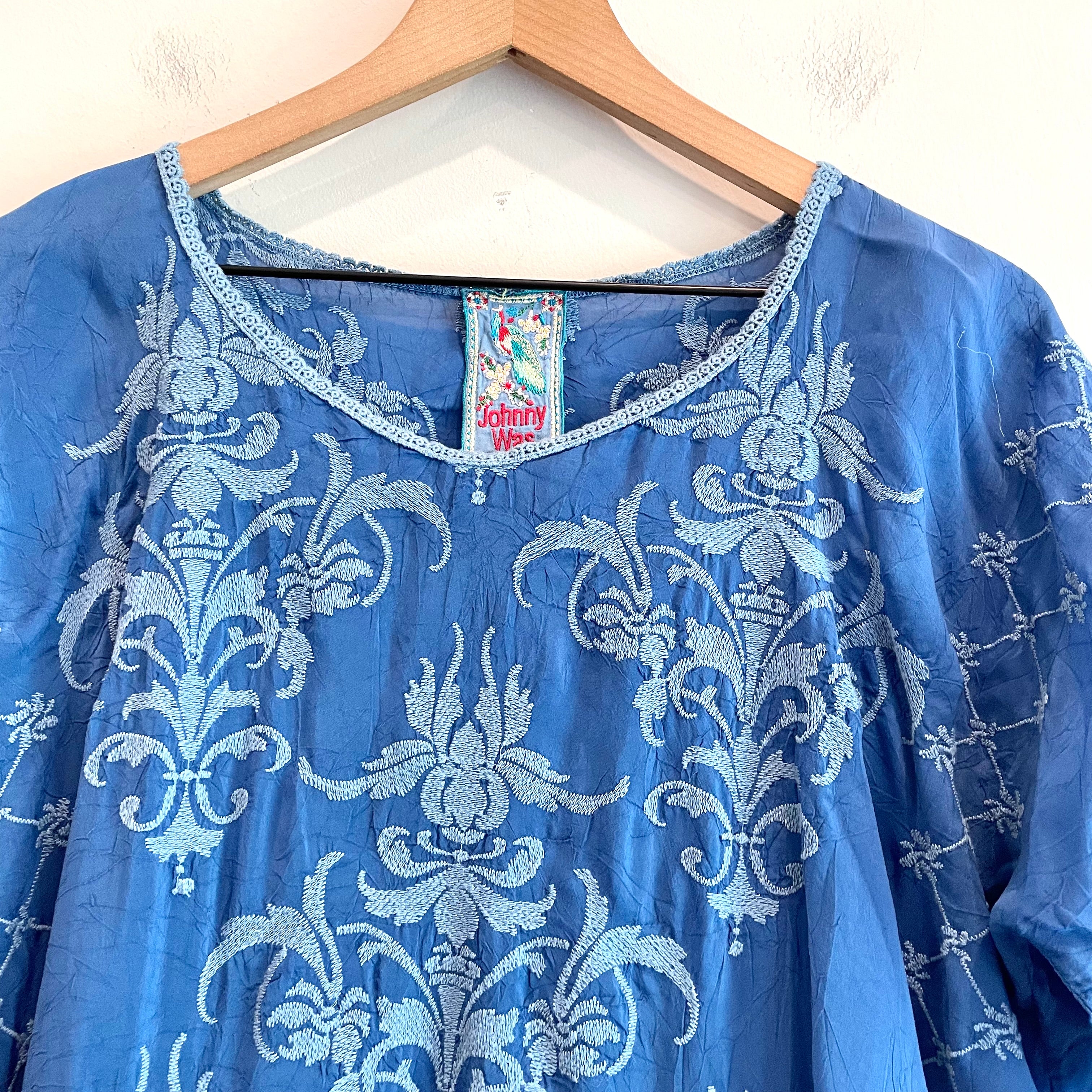 Filigree Embroidered Top