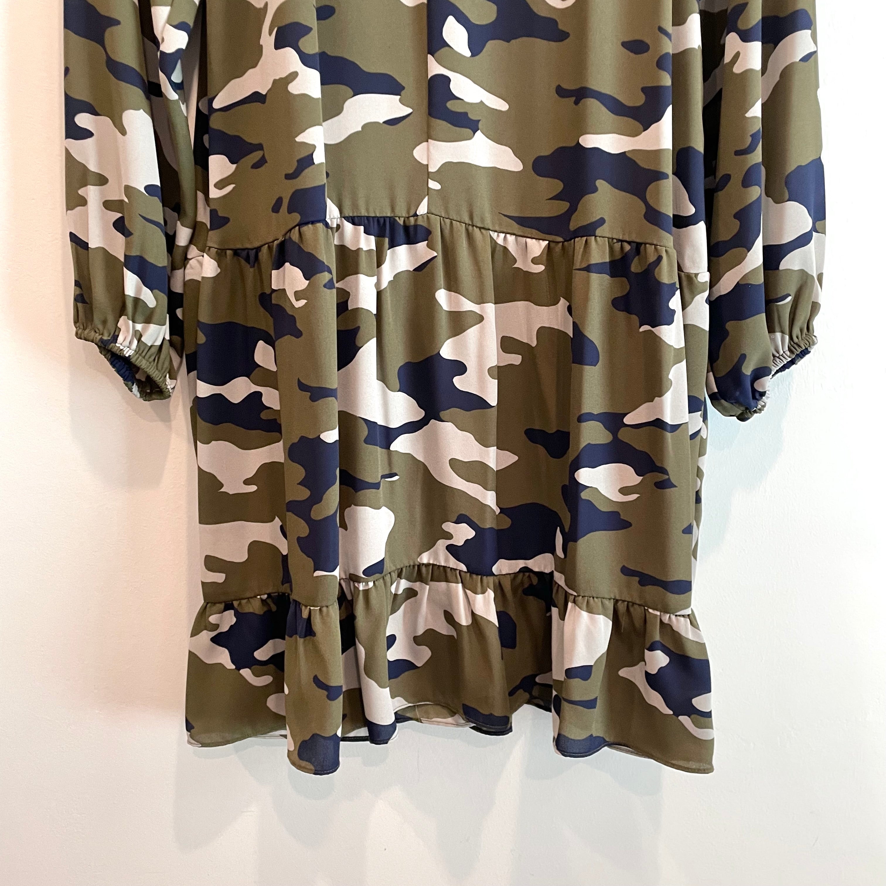 Camo Shift Dress