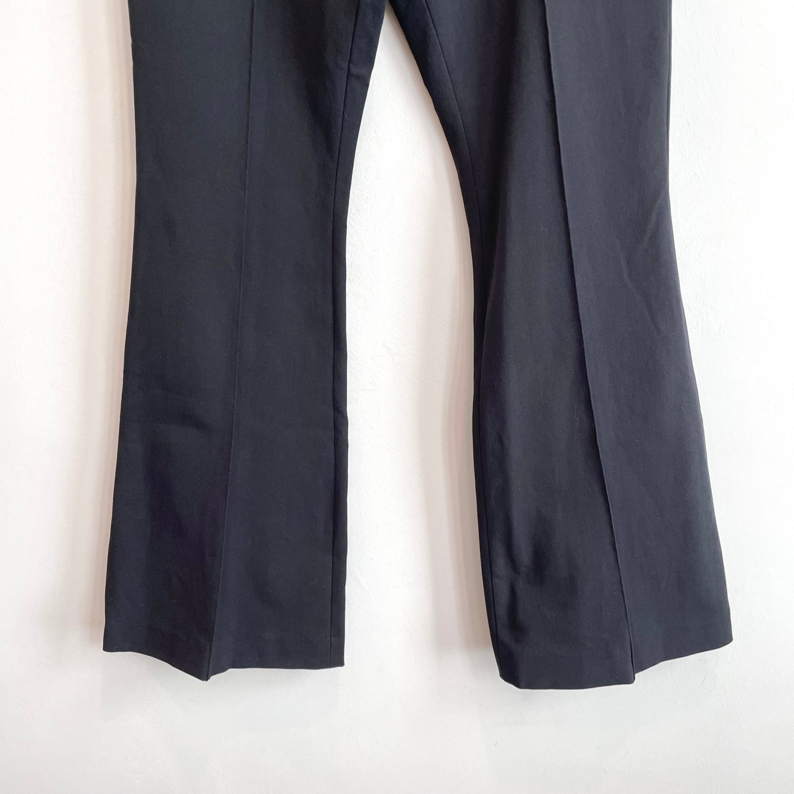 Front Seam Flare Leg Pants