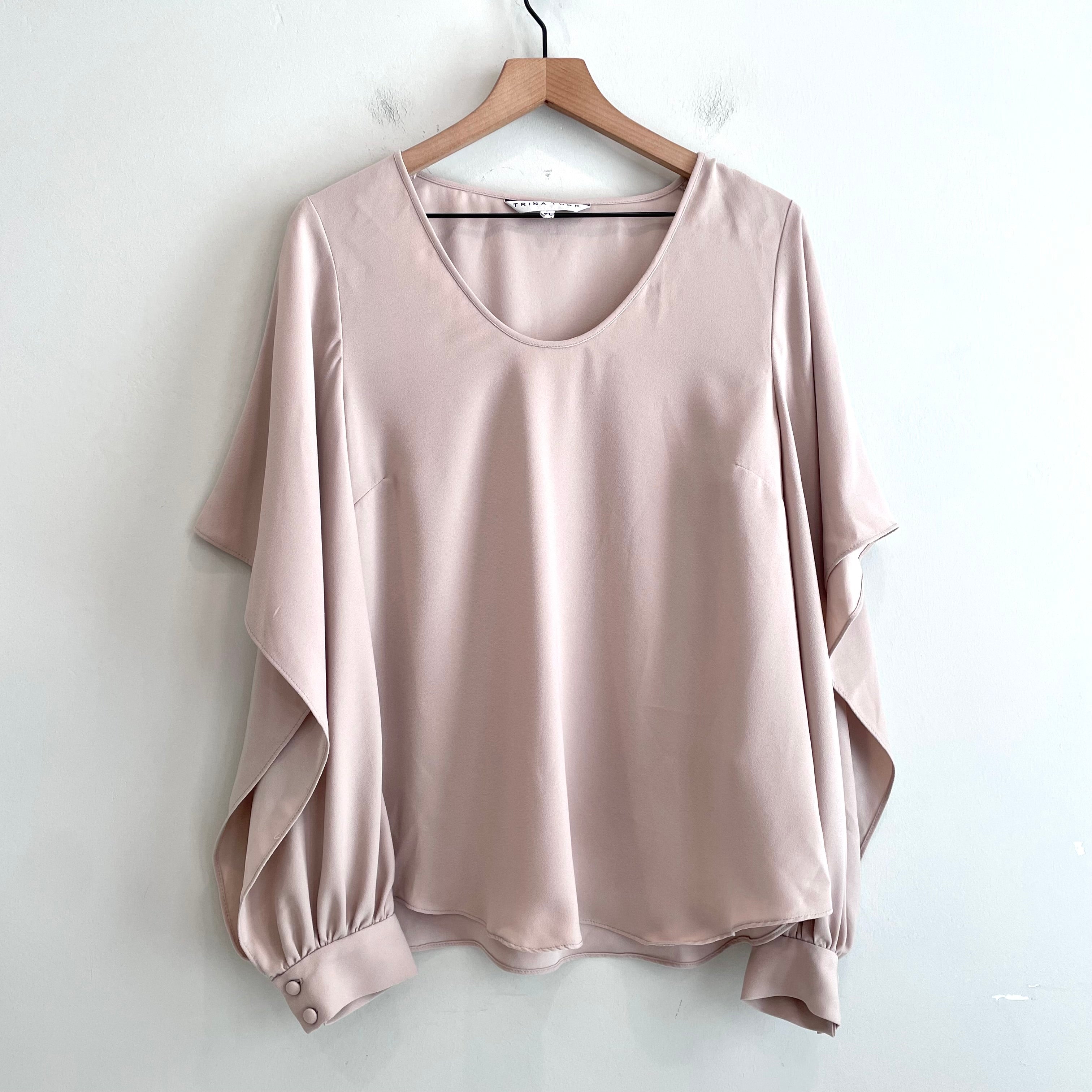 Long Slit Sleeve Top