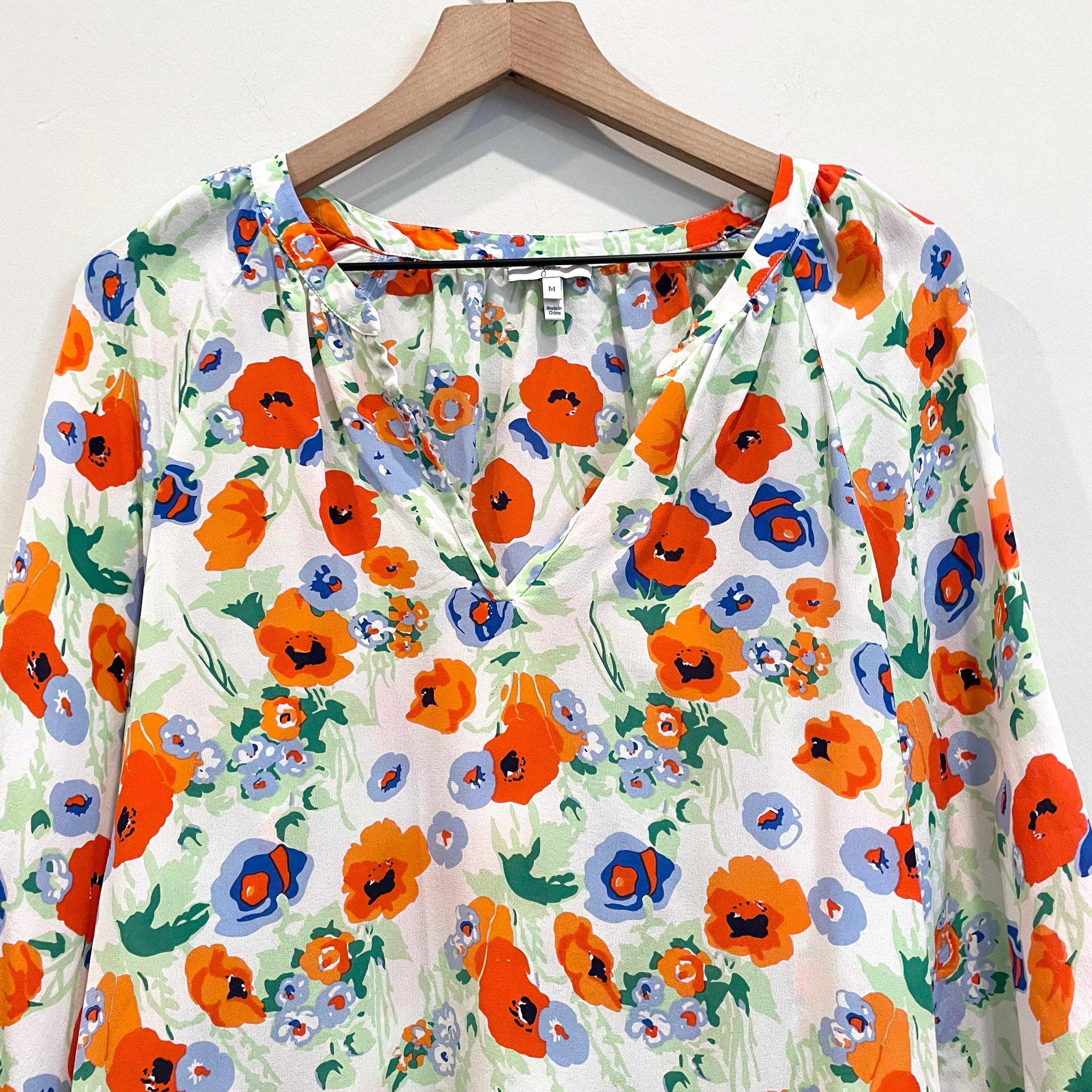 Floral Silk Top