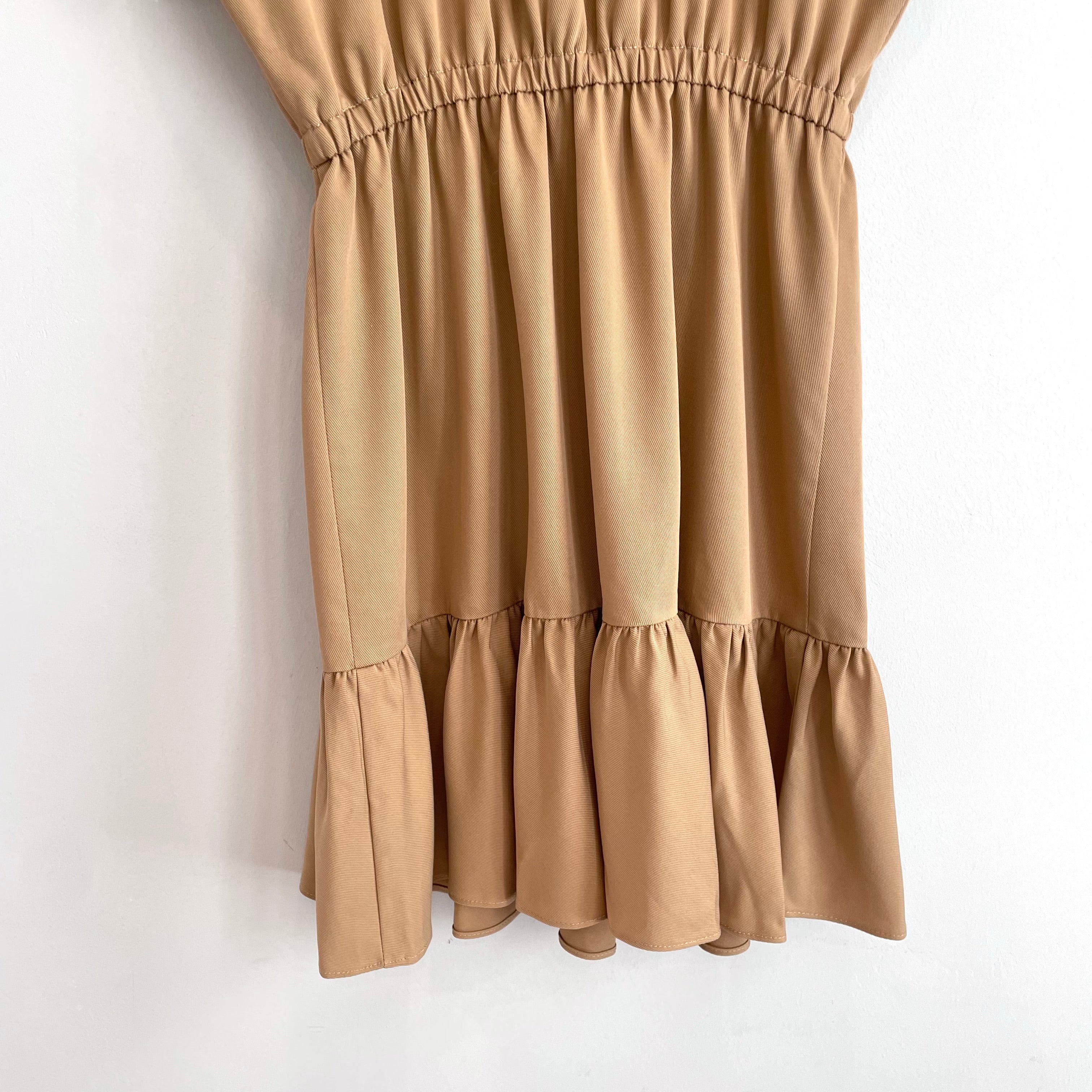 Tassel Short Dolman Sleeve Dress