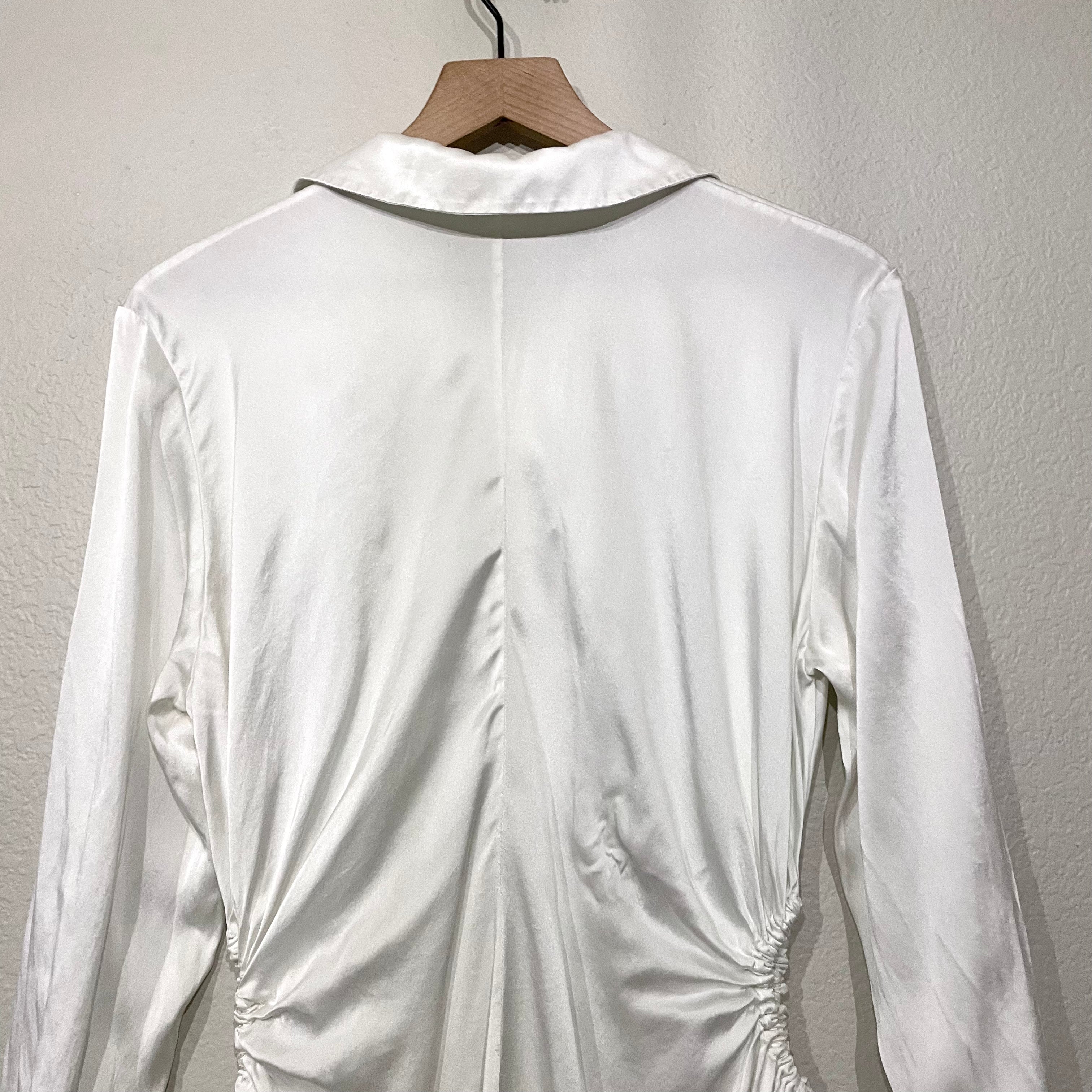 Satin Silk Handkerchief Tunic