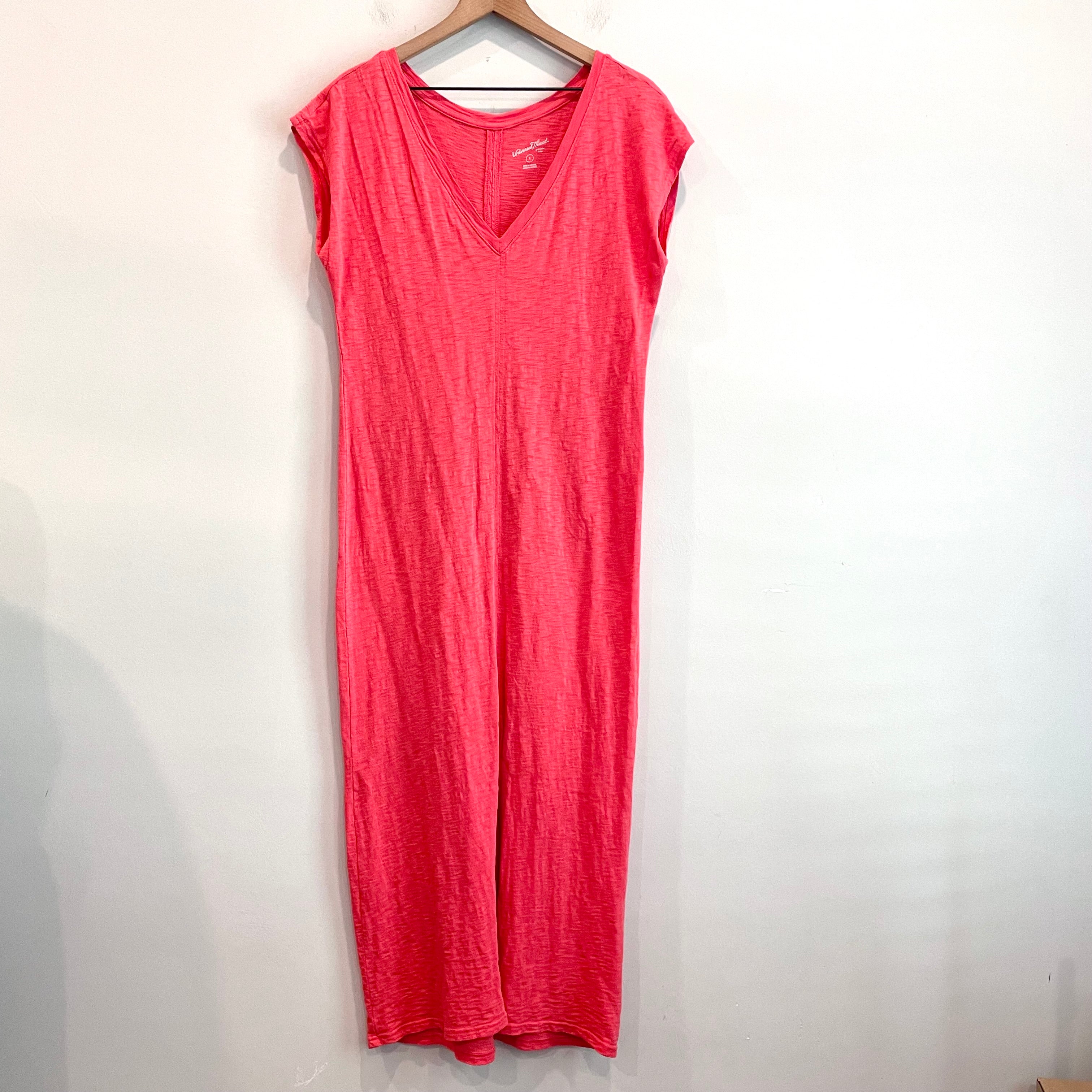 Front Slit T-Shirt Dress