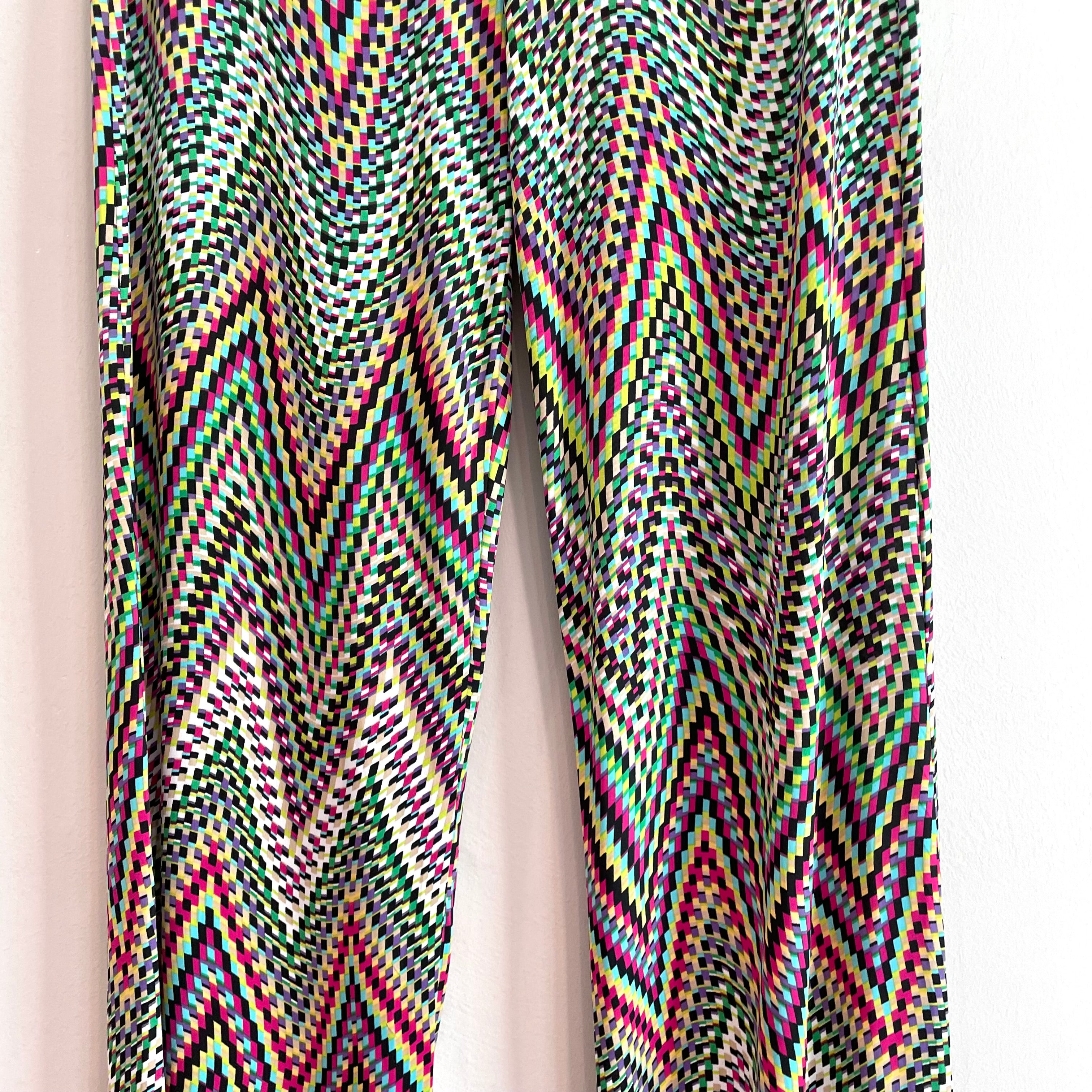 Chevron Stretch Pants