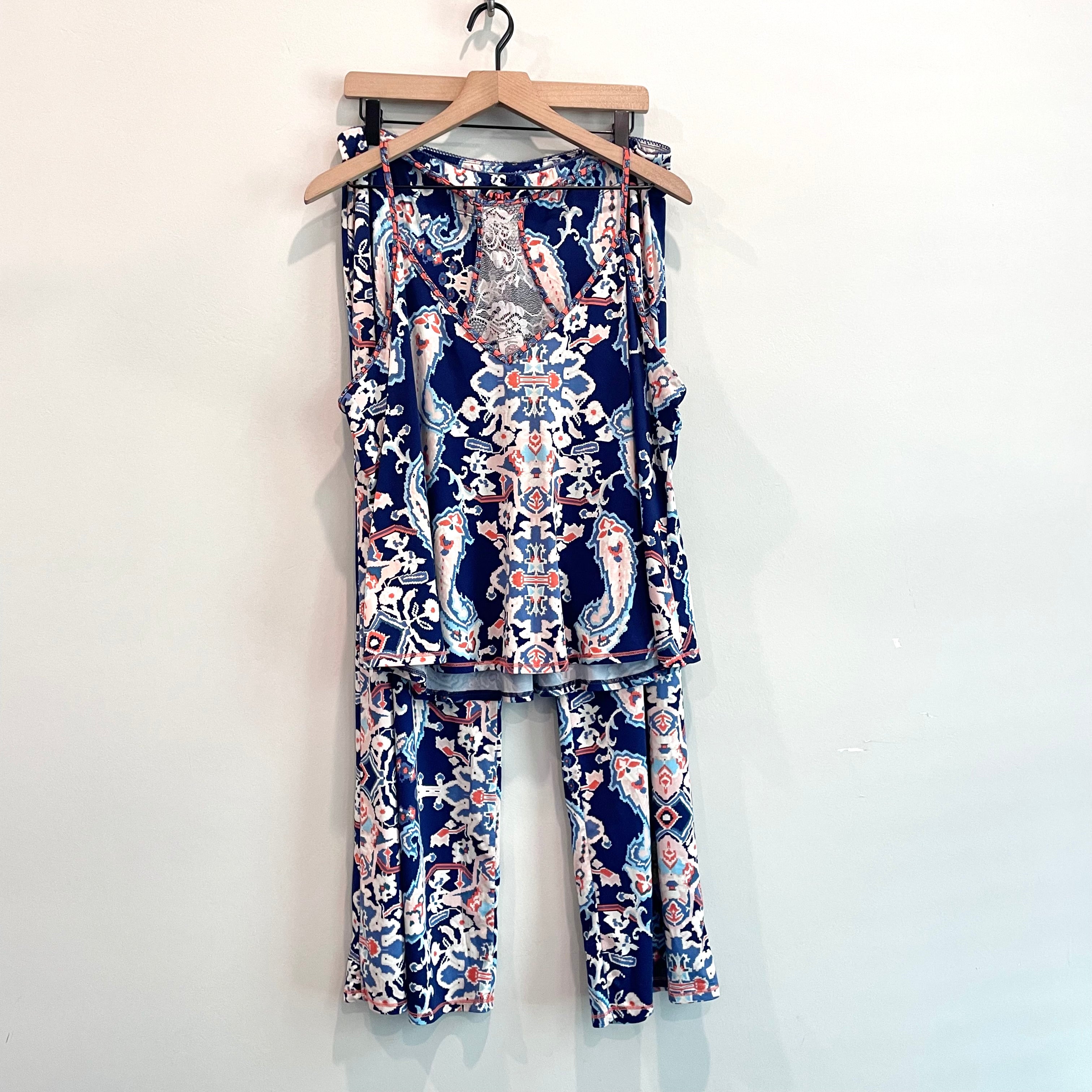 Paisley 2Pc Pajama Set