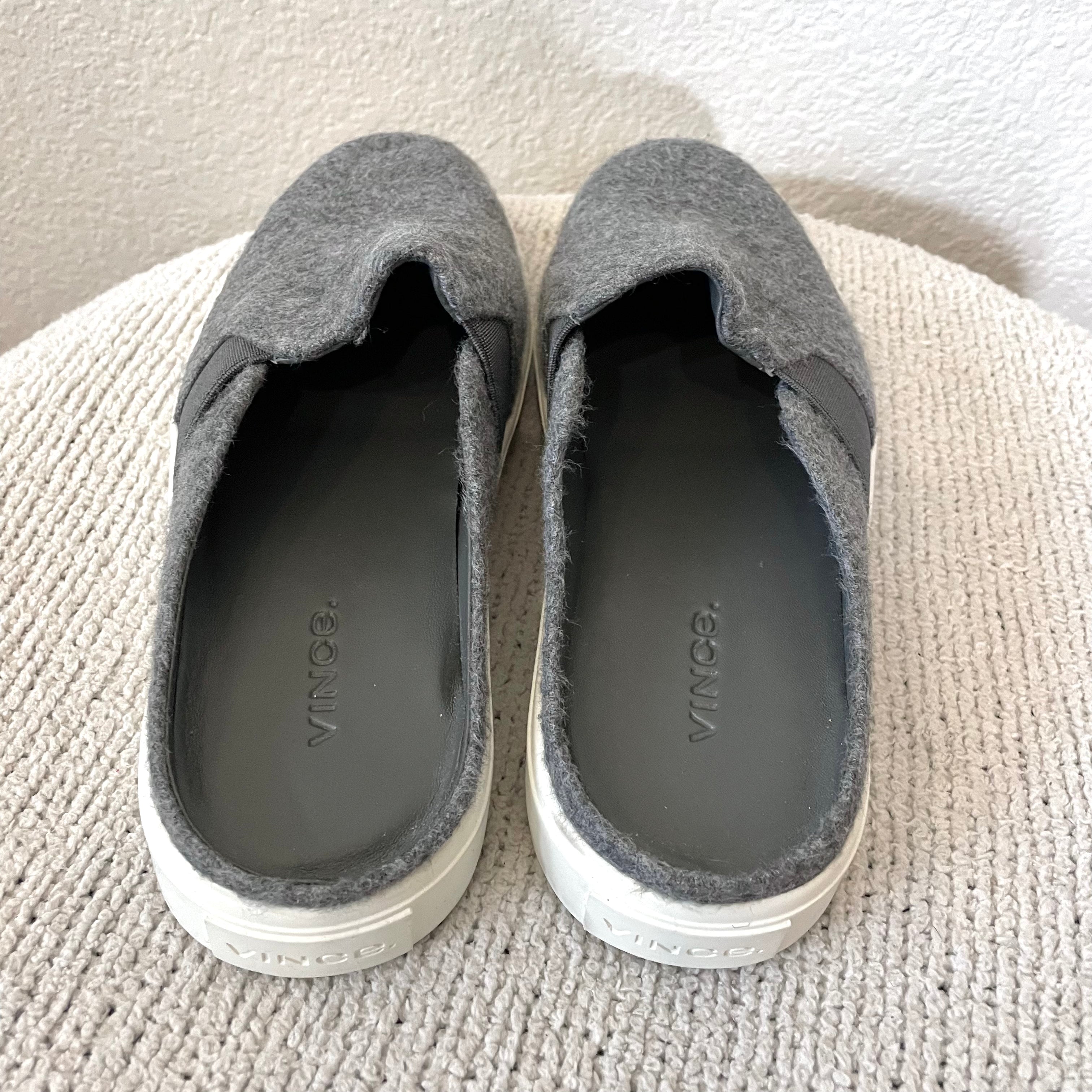 Wool Open Back Sneakers