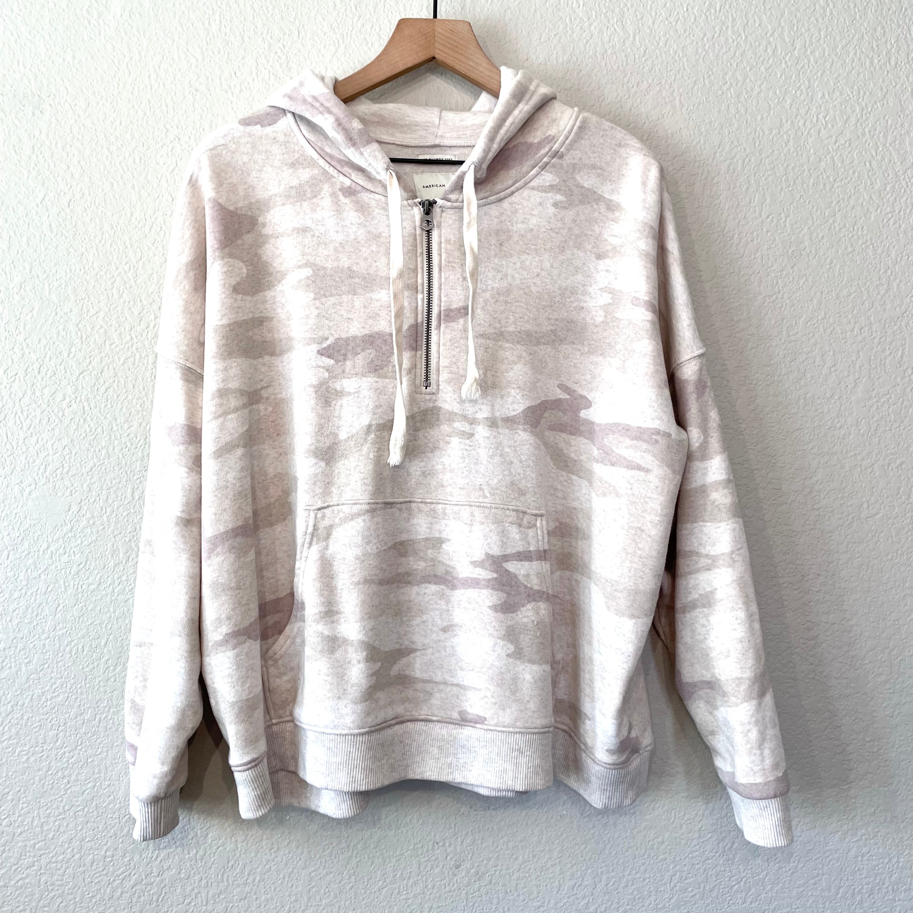 Camo 1/4 Zip Sweatshirt