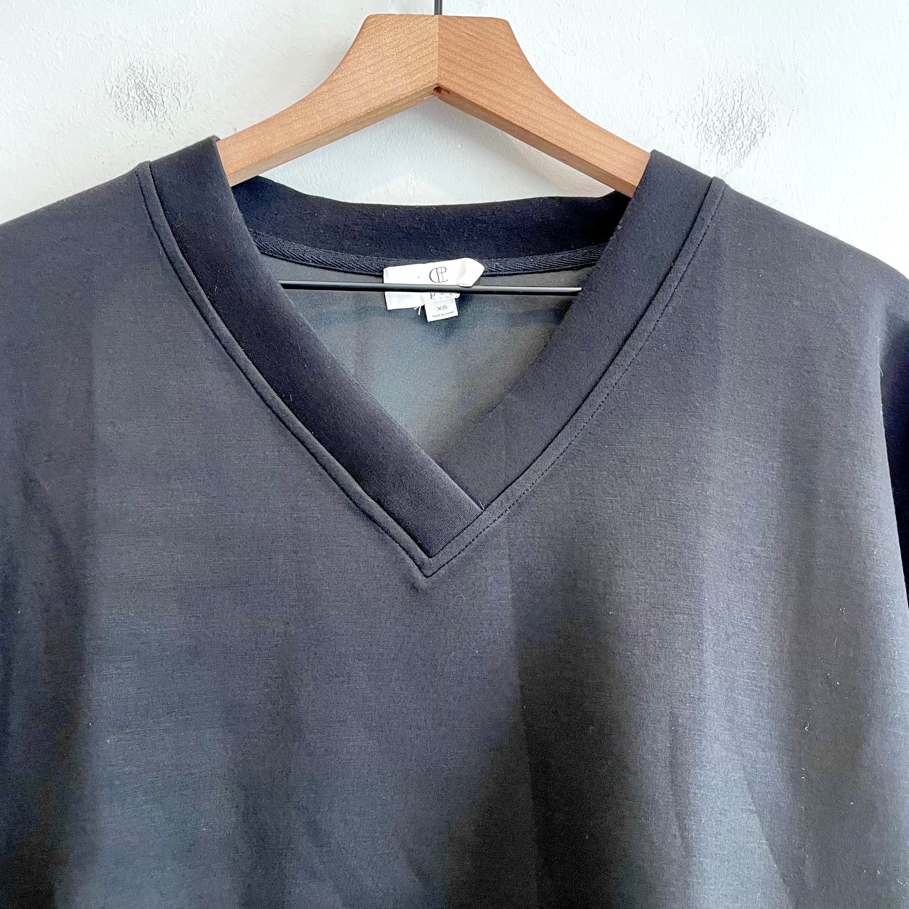 V-Neck Butter Modal Sweatshirt