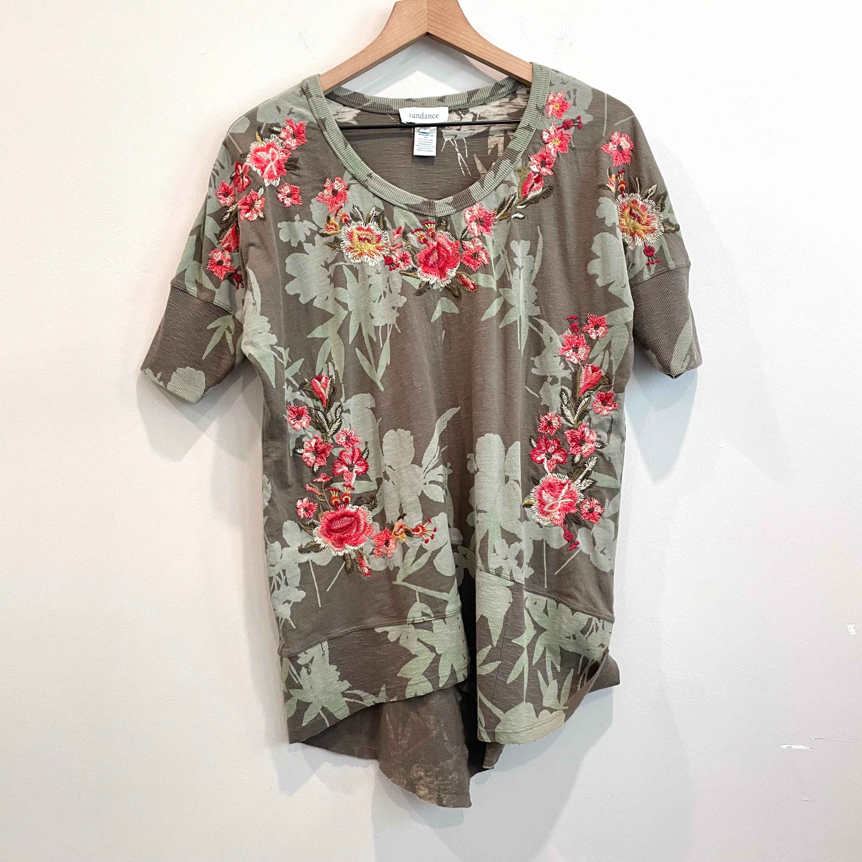 Floral Embroidered Top