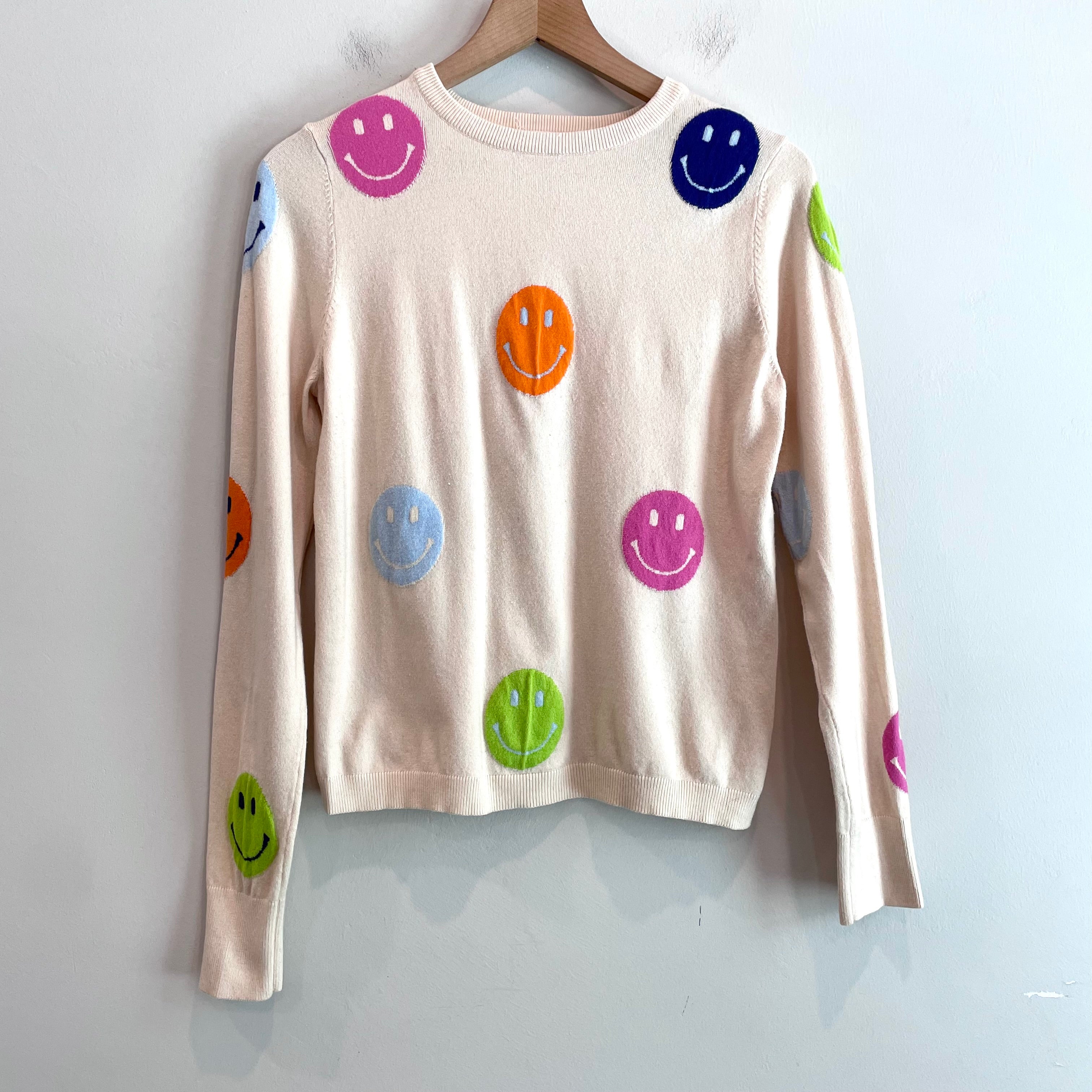 Smiley Polka Dot Sweater