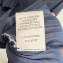 Pleated V-Neck Dress-11