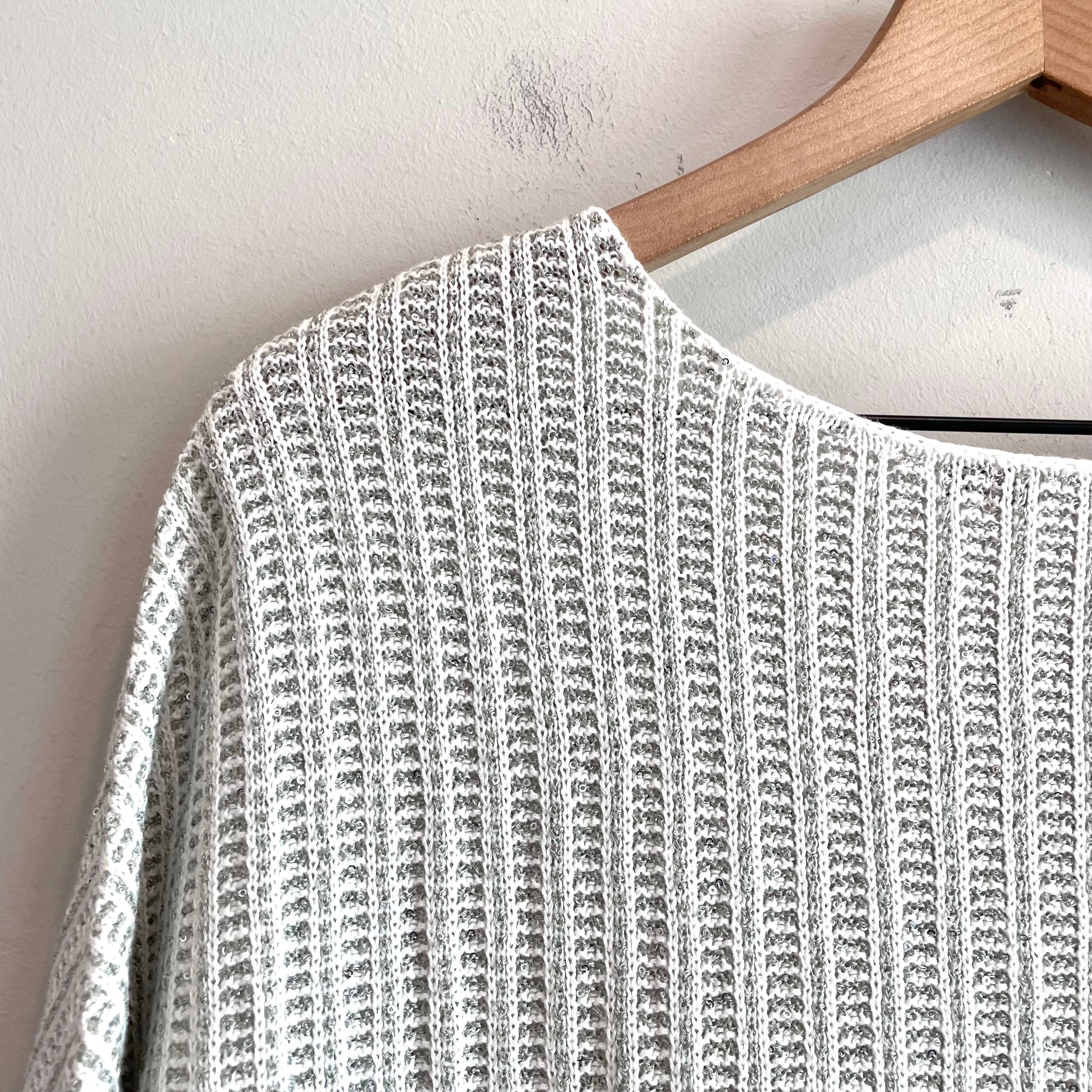 Sequin Knit Sweater