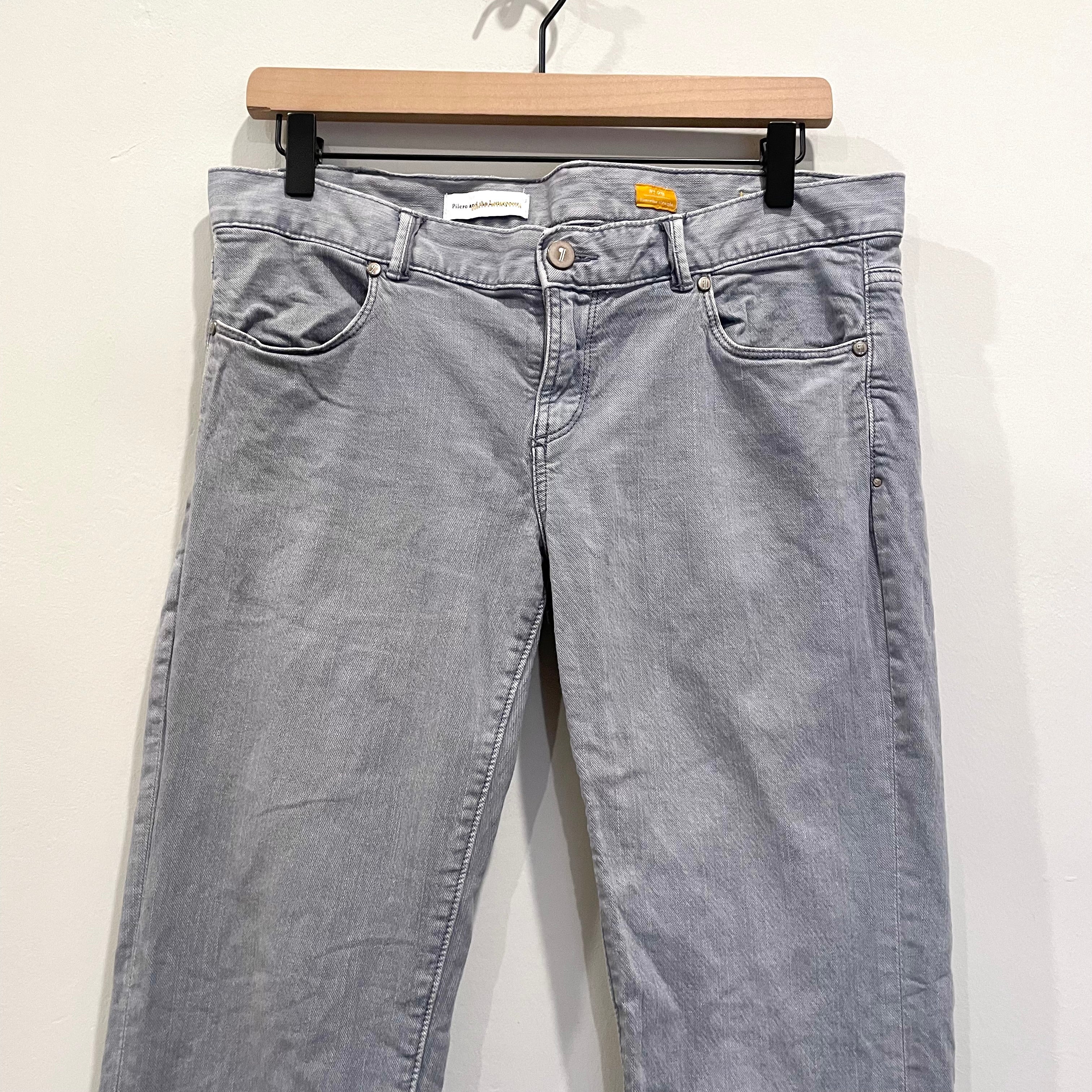 Low Rise Straight Leg Jeans