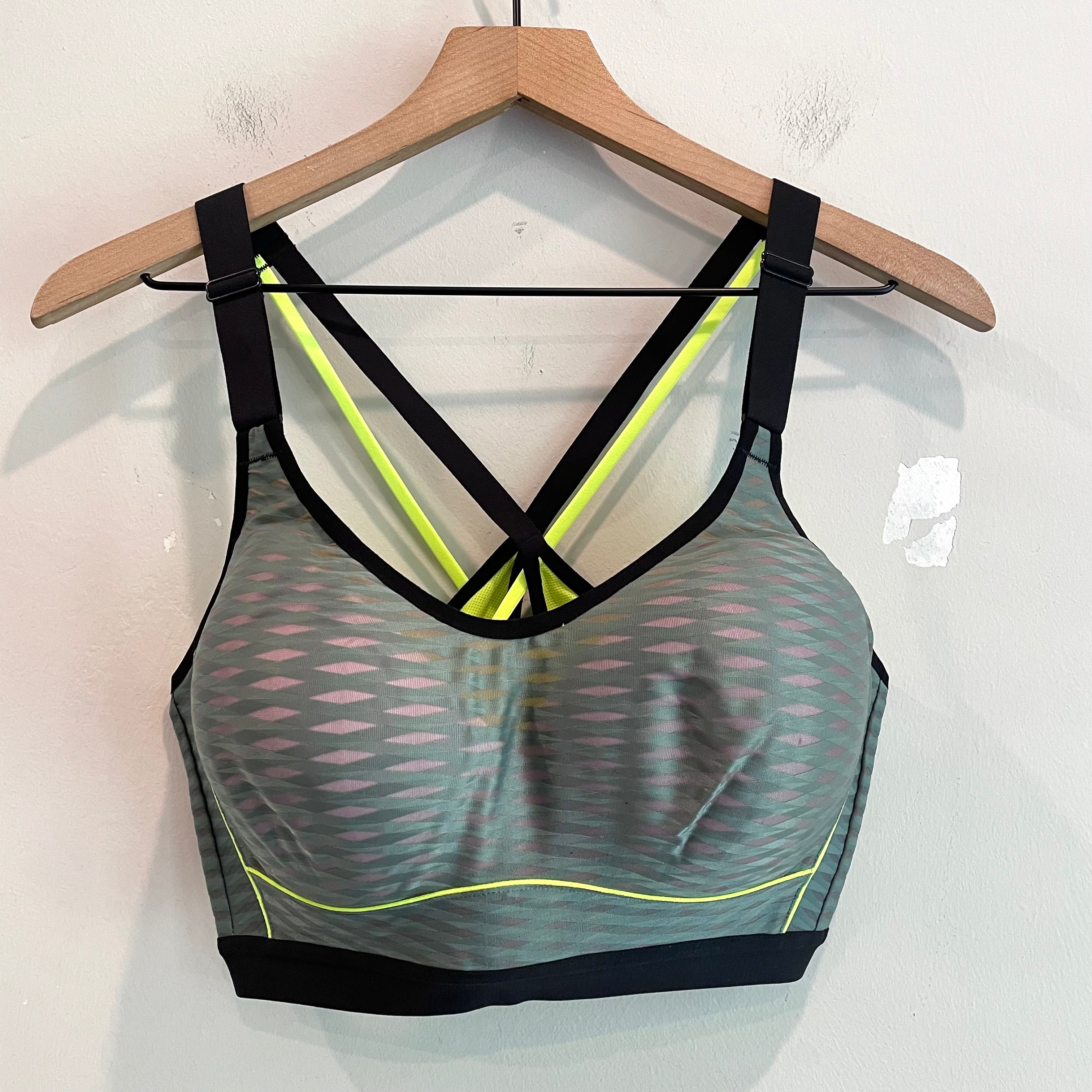 Molded Cup Strappy Back Sports Bra