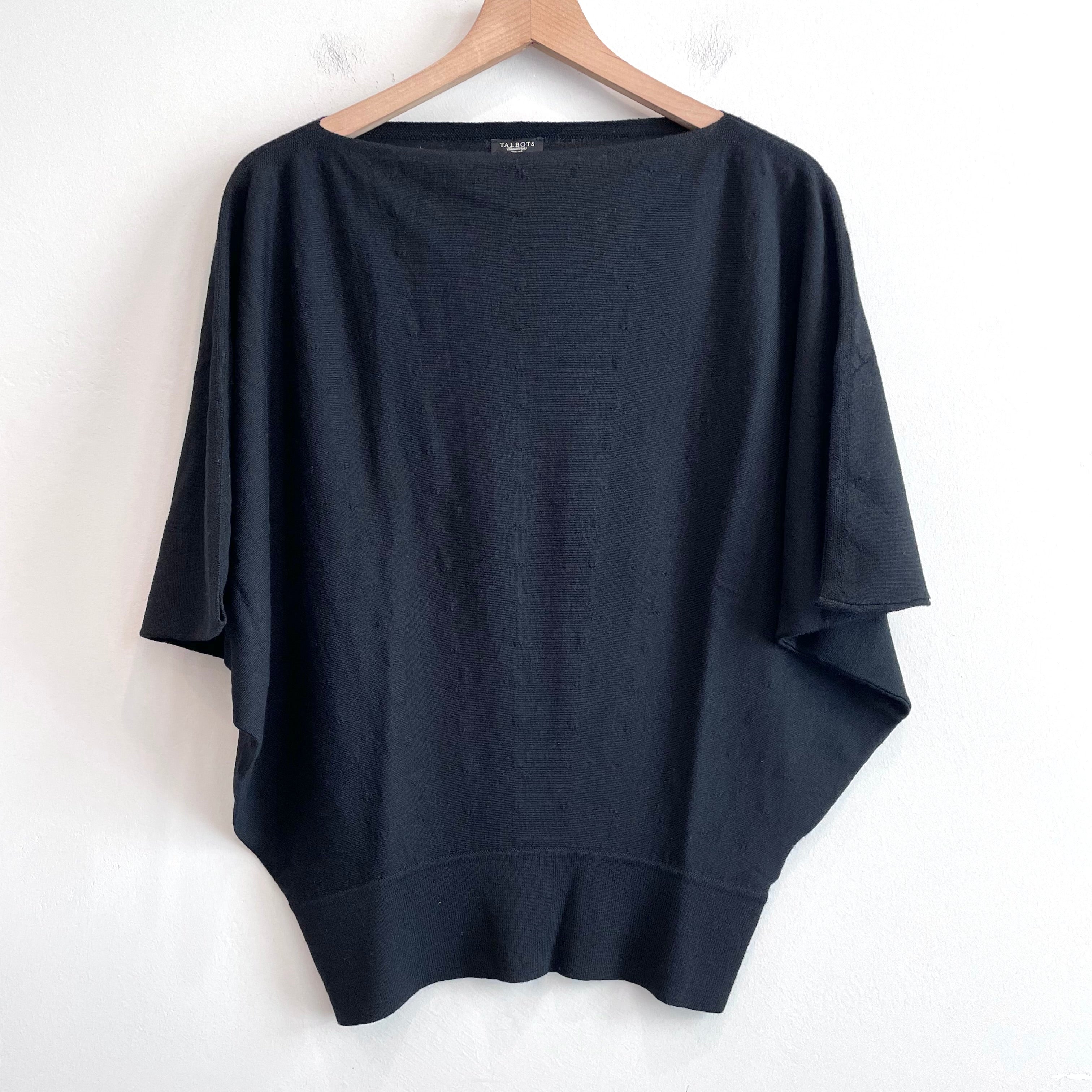 Merino Wool Batwing Sweater