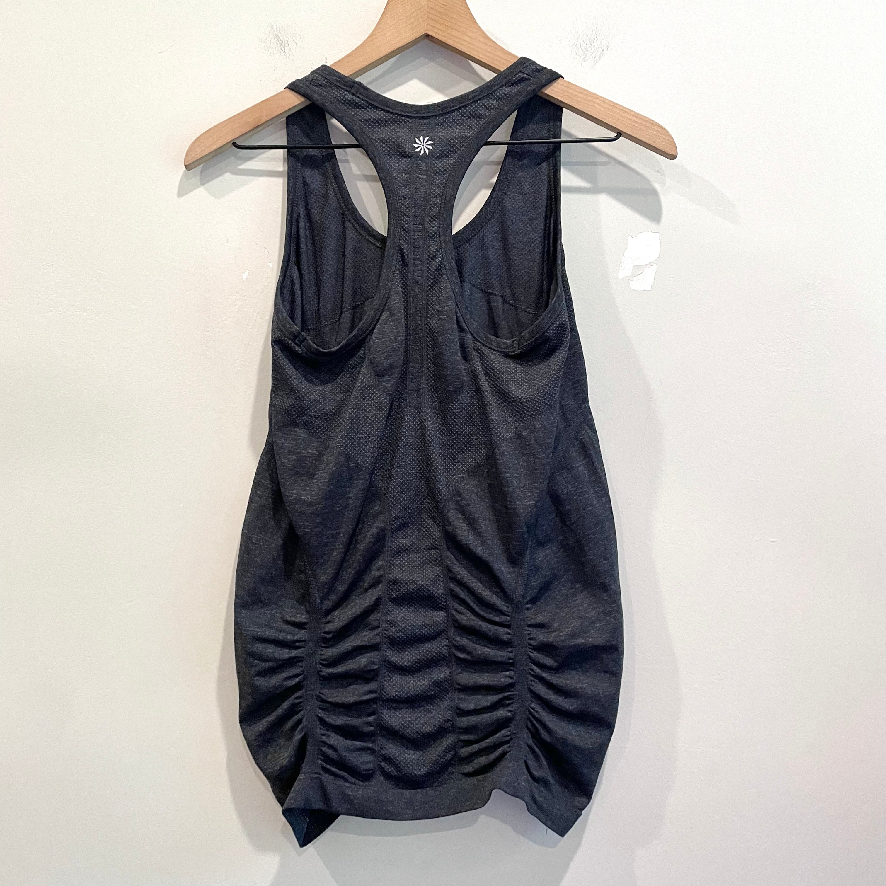 Seamless Ruched Racerback Tank Top