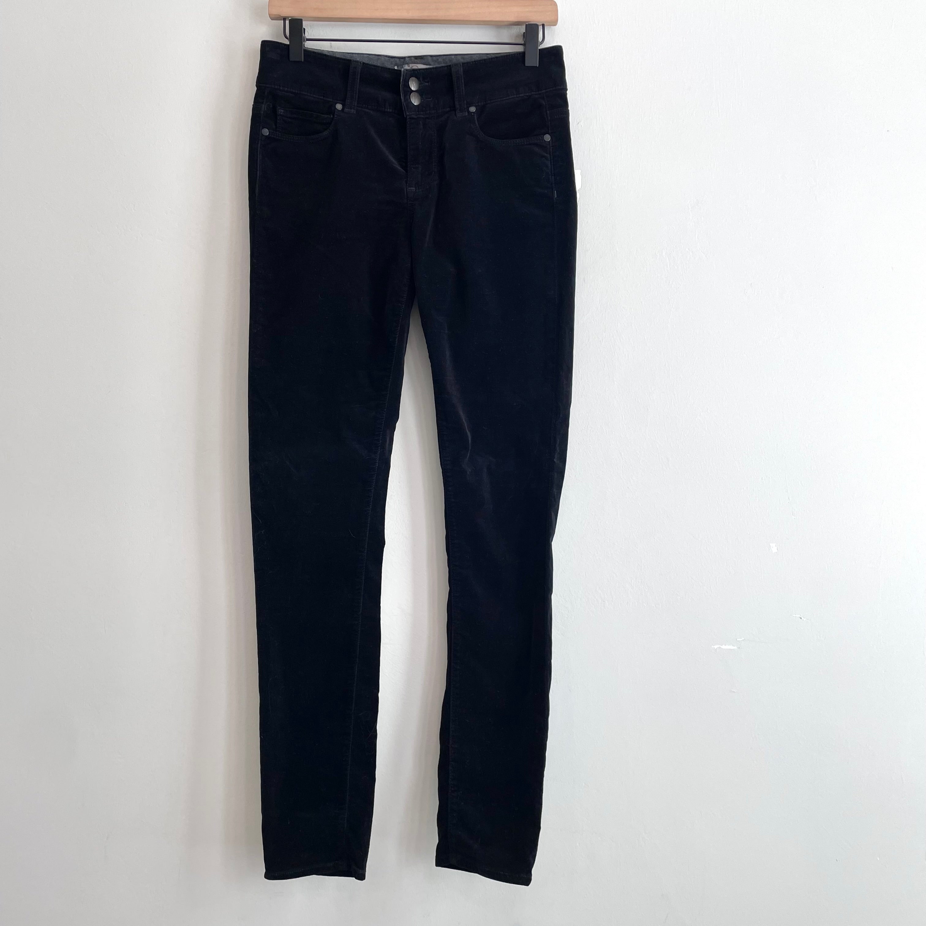 Velvet Skinny Pants