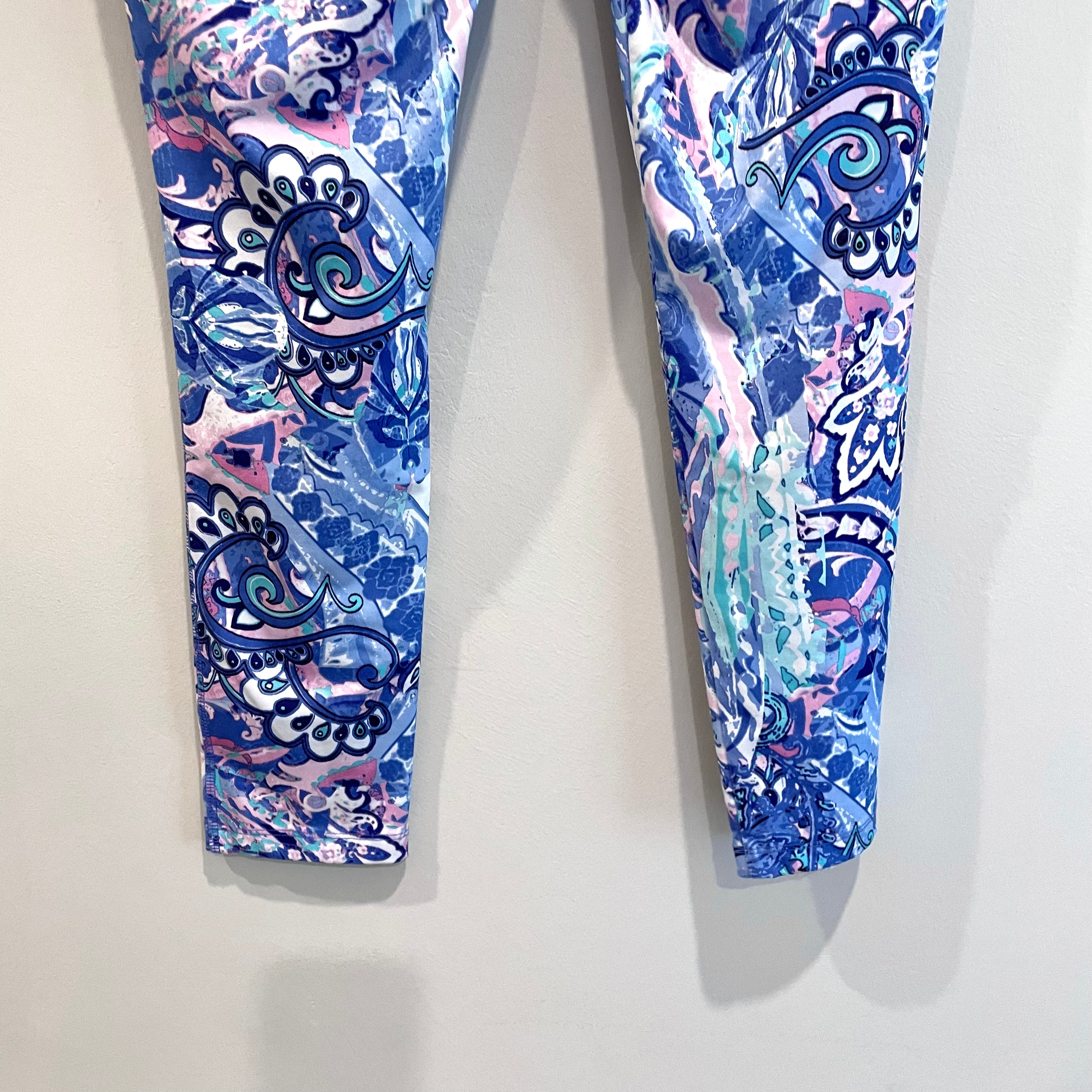 Paisley Cropped Leggings