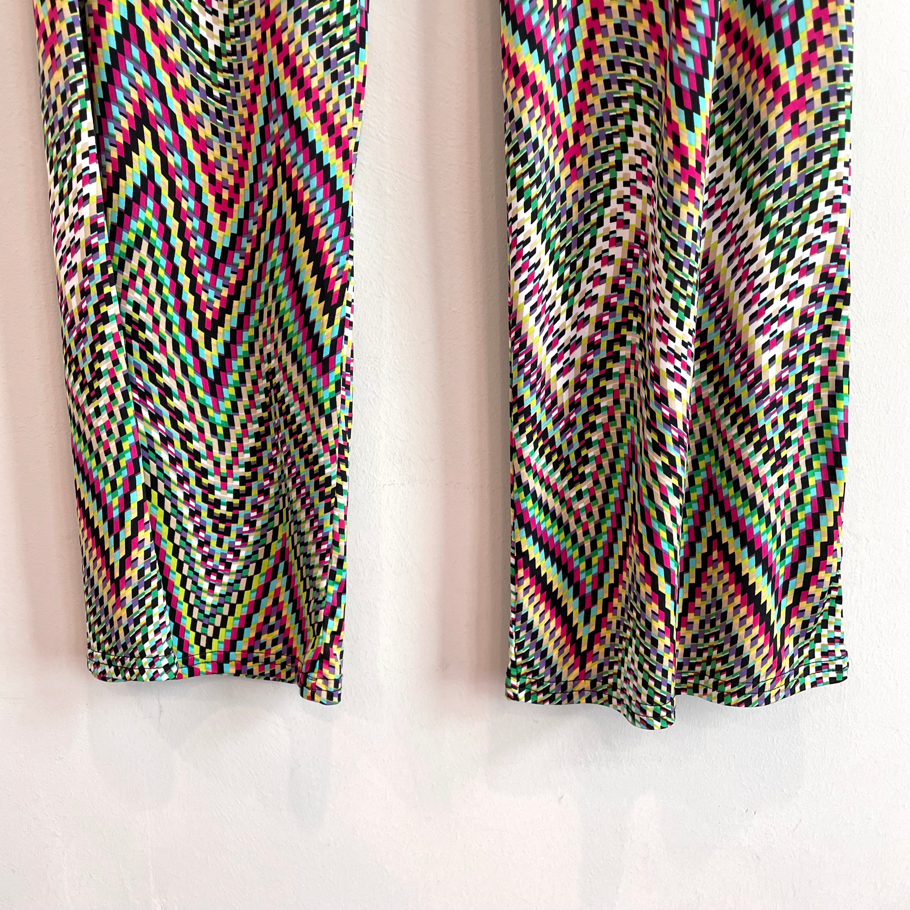 Chevron Stretch Pants