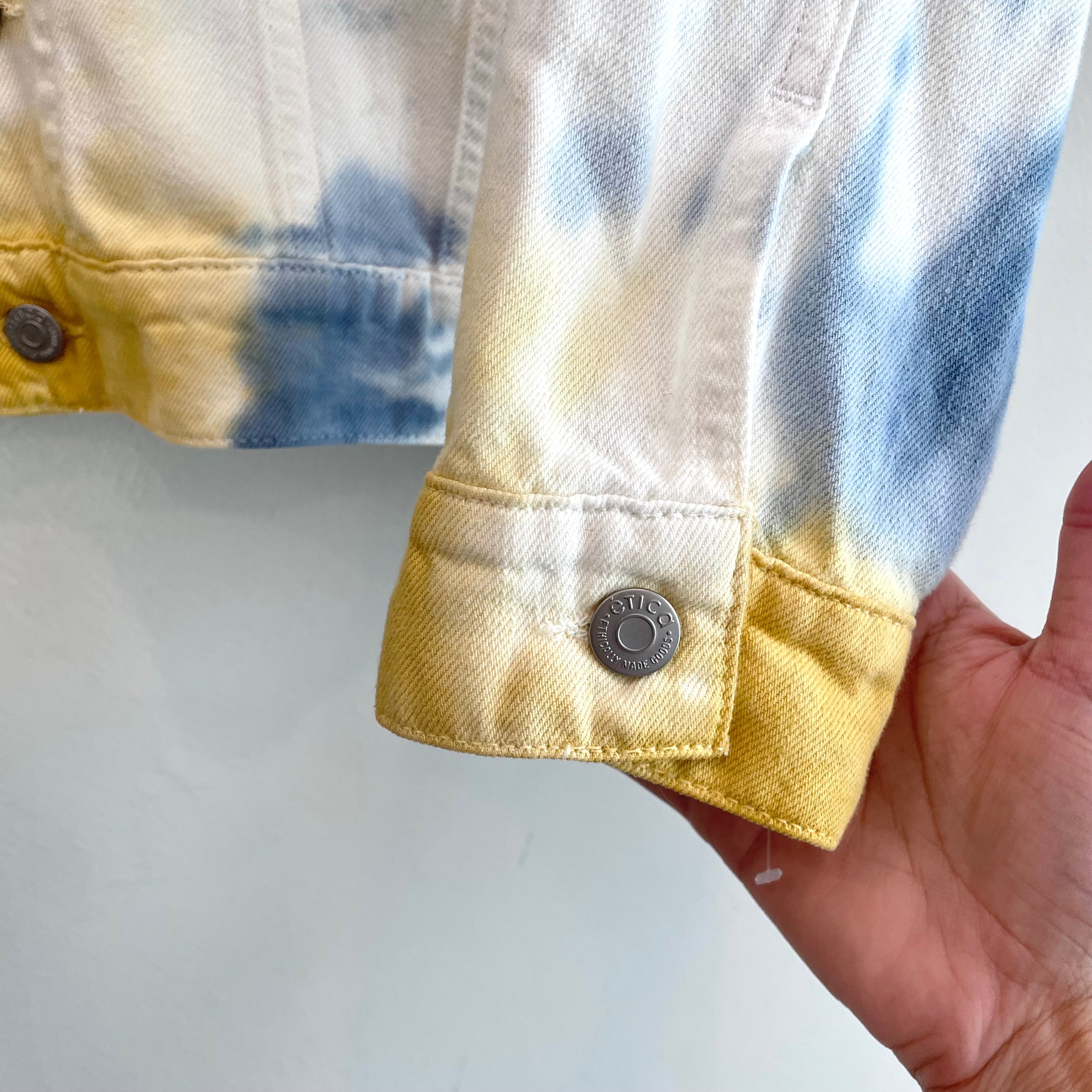 Tie Dye Denim Jean Jacket