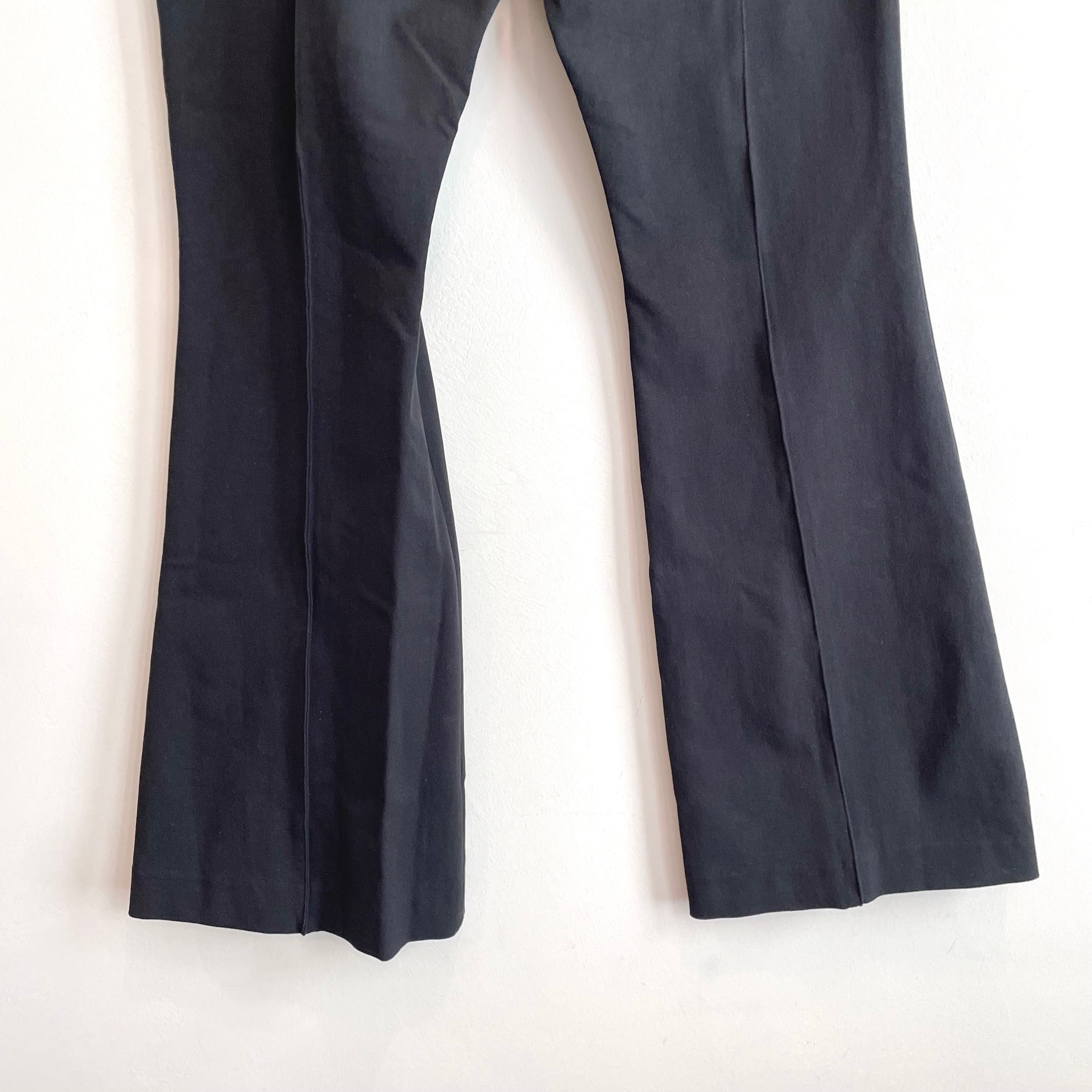 Front Seam Flare Leg Pants