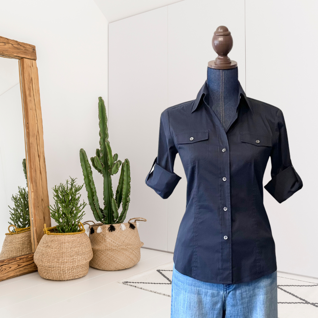 Roll Tab Button Down Shirt