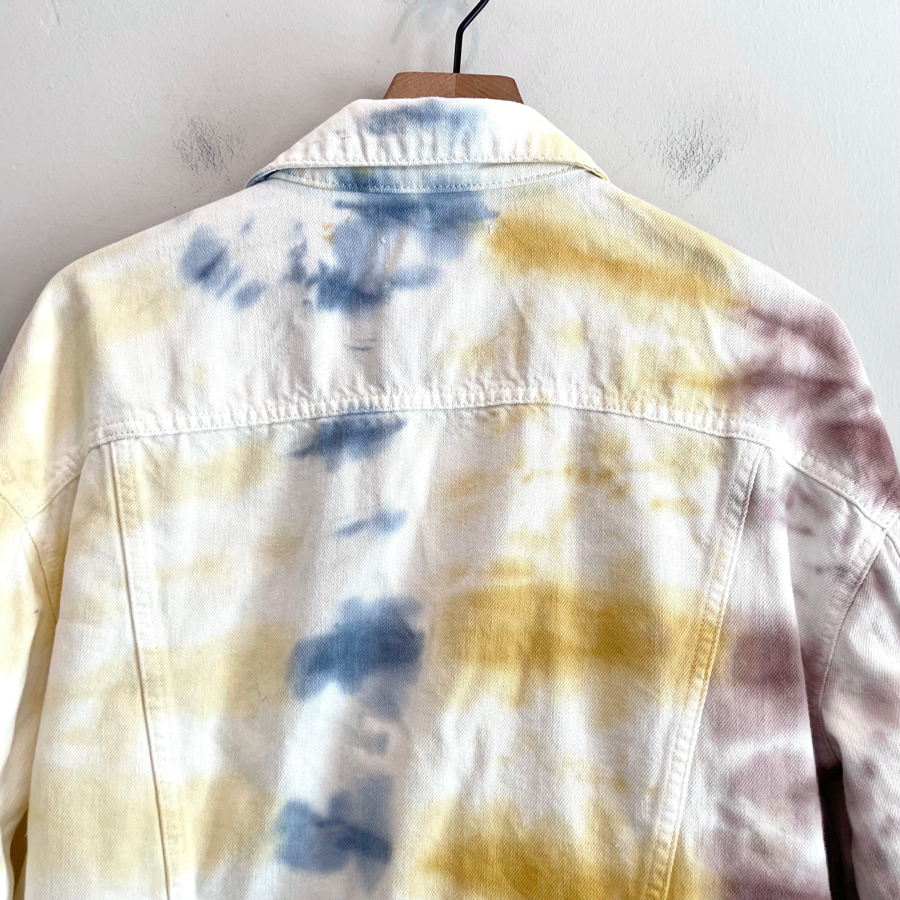 Tie Dye Denim Jean Jacket