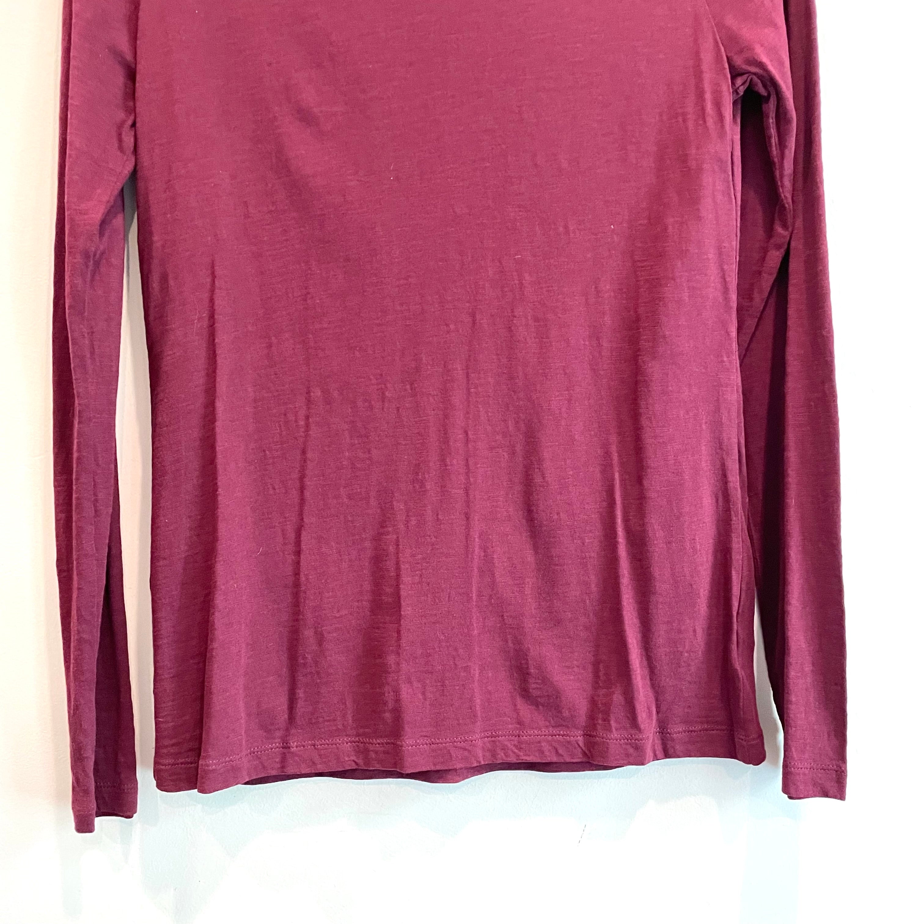 Long Sleeve Wide Neck Top